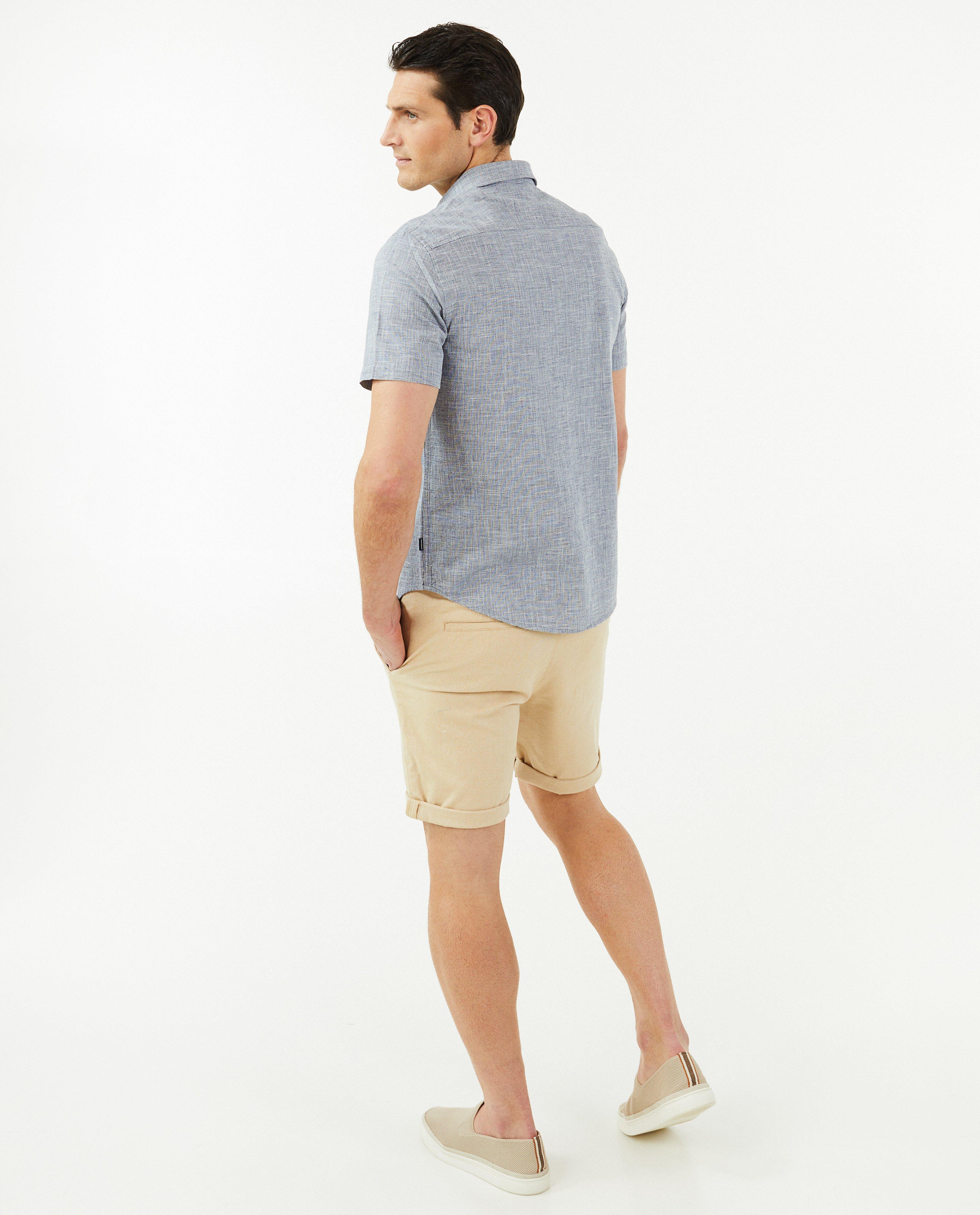 Chemises - Chemise à motif contrasté