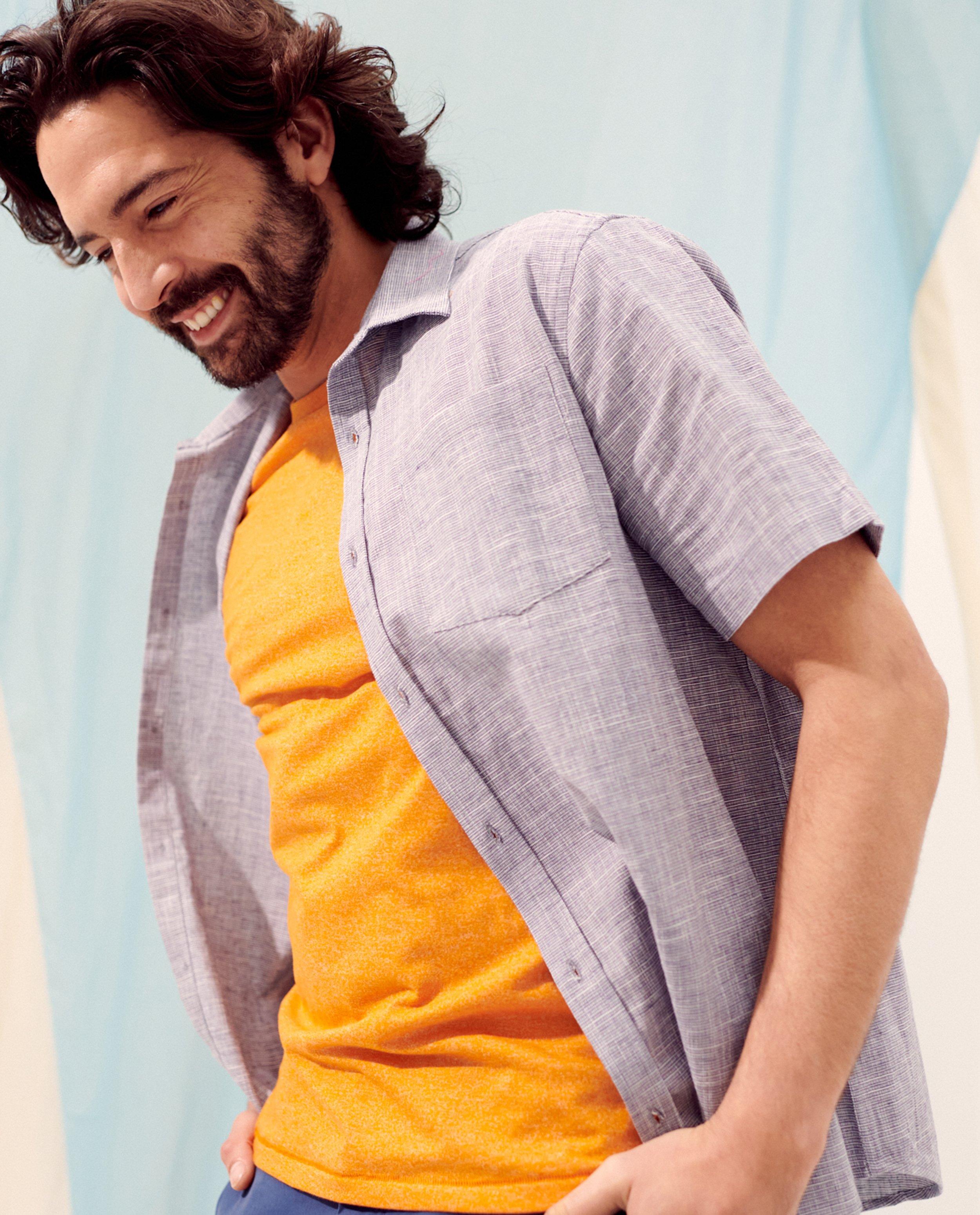 Chemises - Chemise à motif contrasté