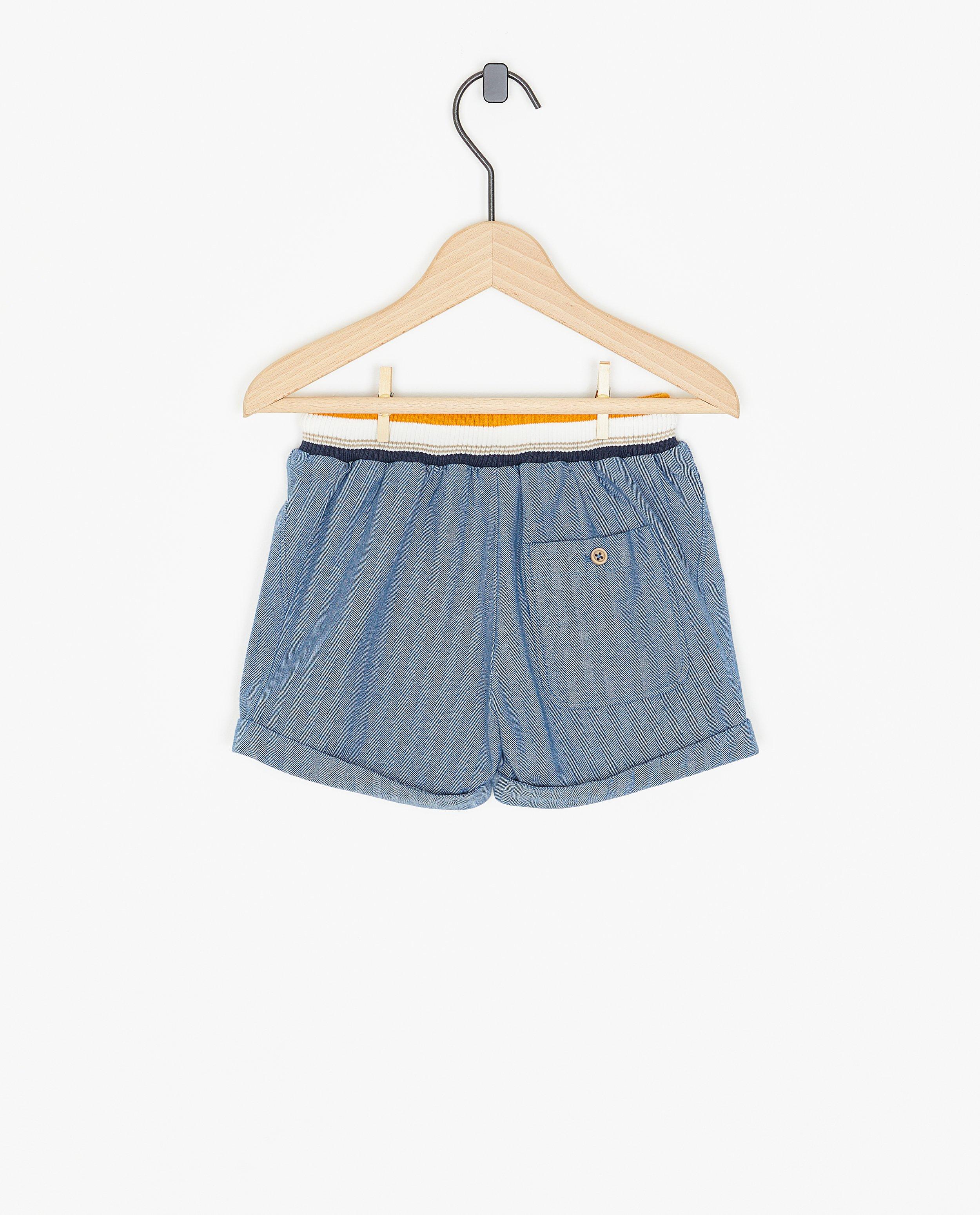 Shorten - Short met zigzag-patroon