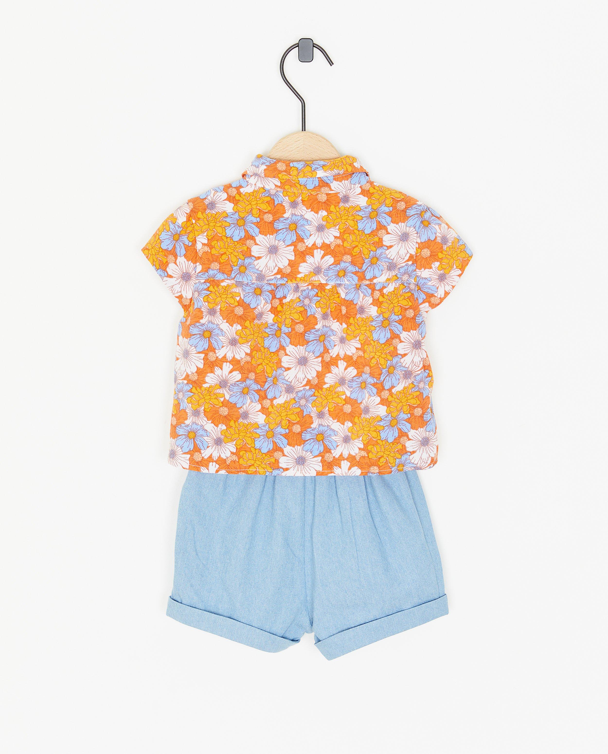 Jumpsuit - Jumpsuit met bloemenprint