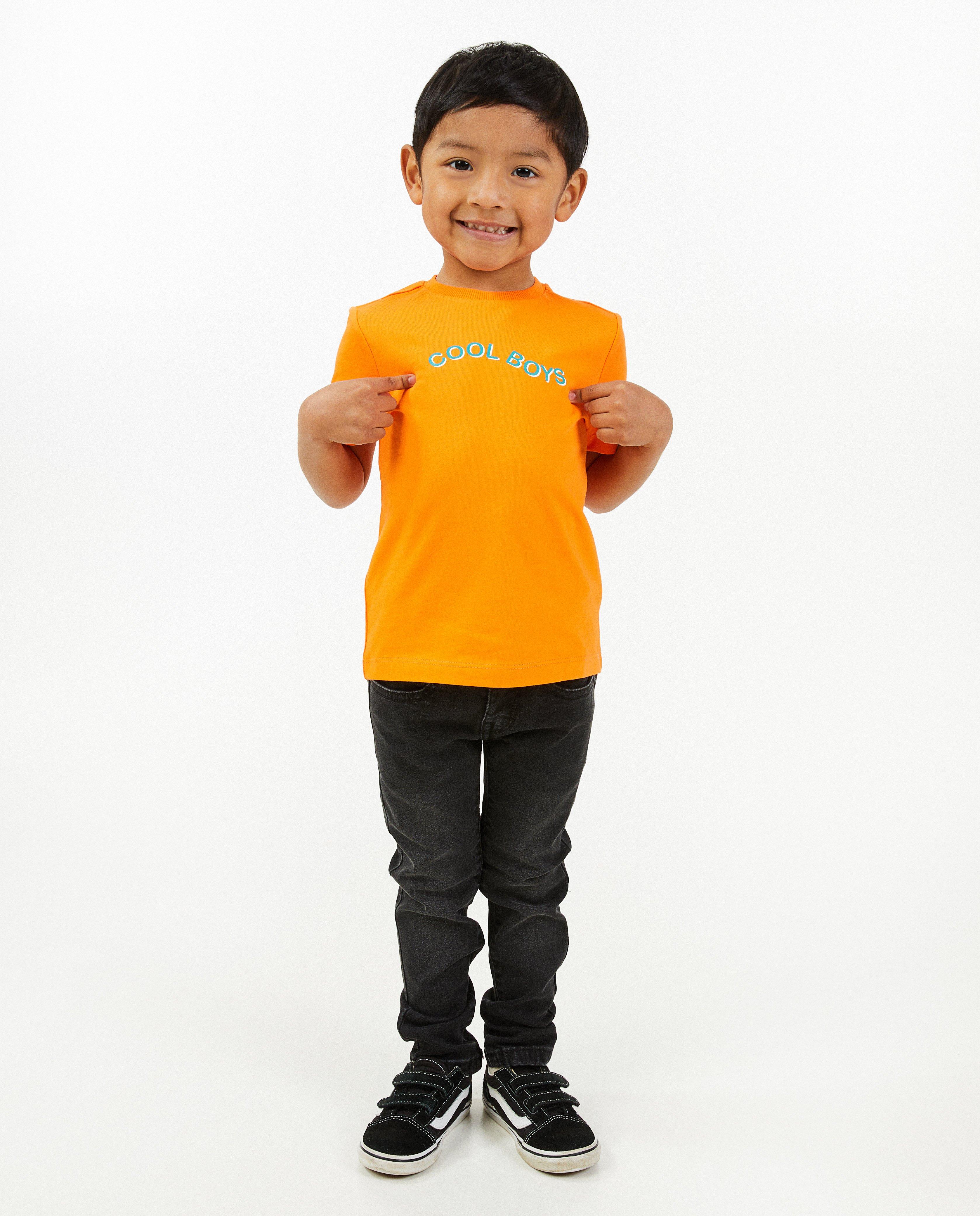 T-shirt met opschrift, 2-7 jaar - null - Familystories