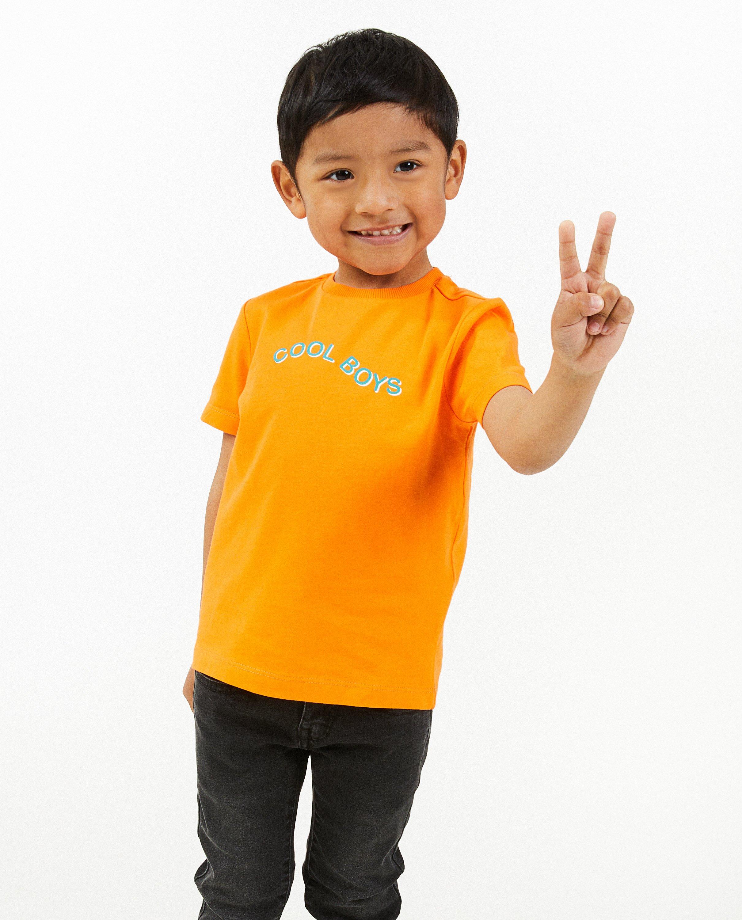 T-shirts - T-shirt met opschrift, 2-7 jaar