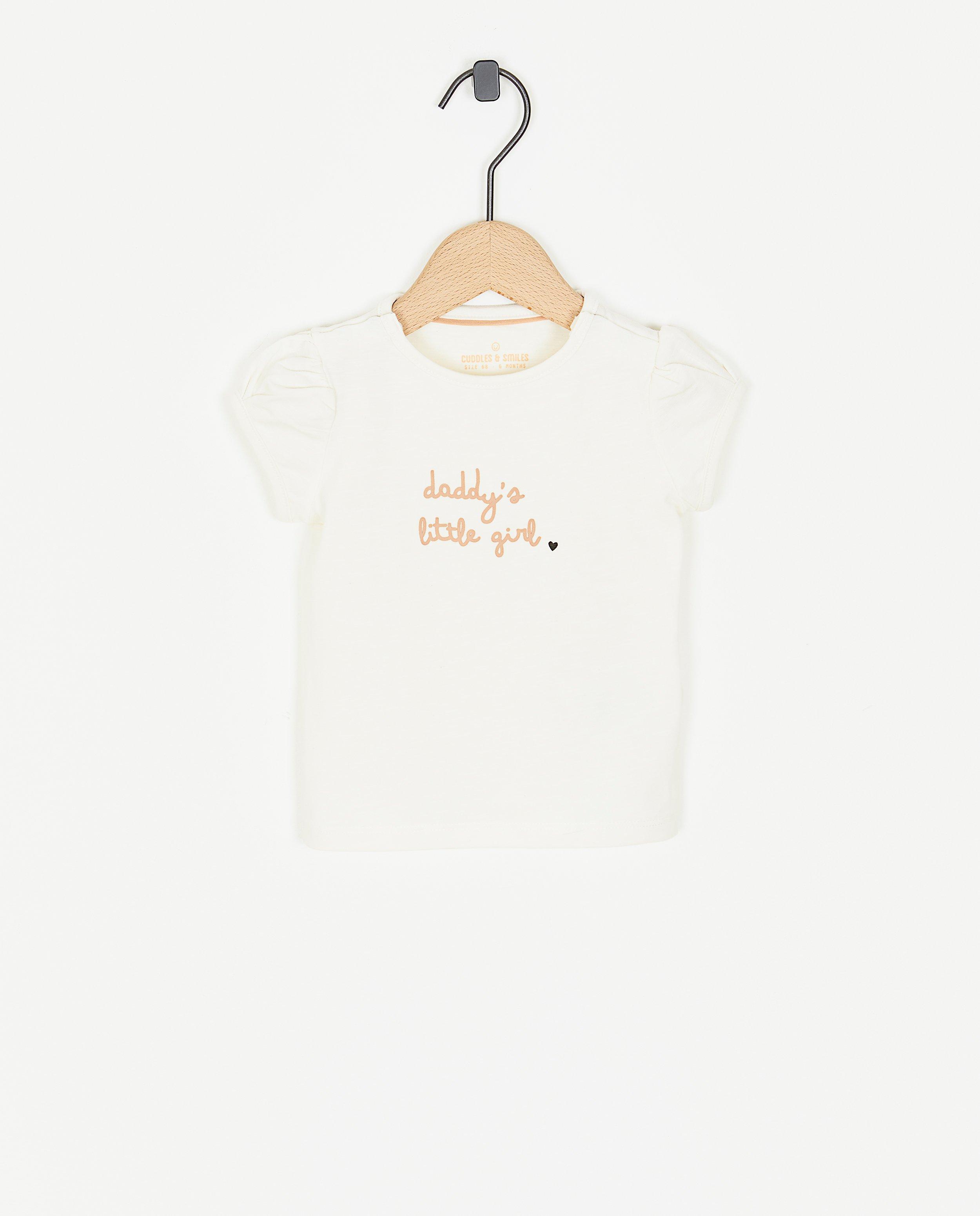 T-shirt Daddy's little girl - null - Newborn 50-68