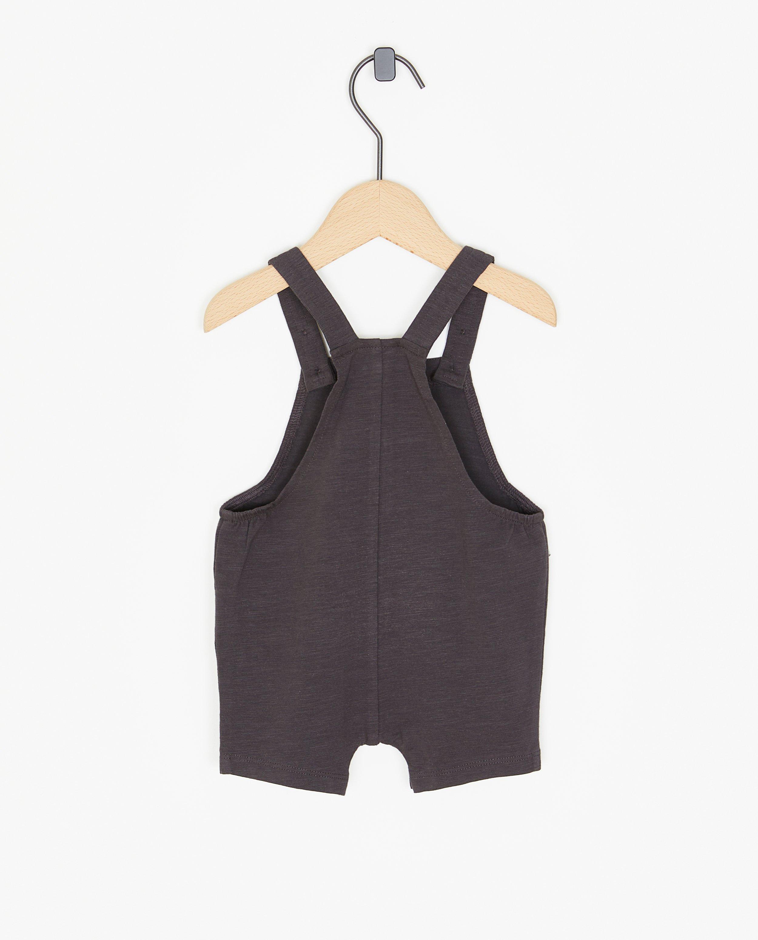 Shorts - Salopette gris foncé