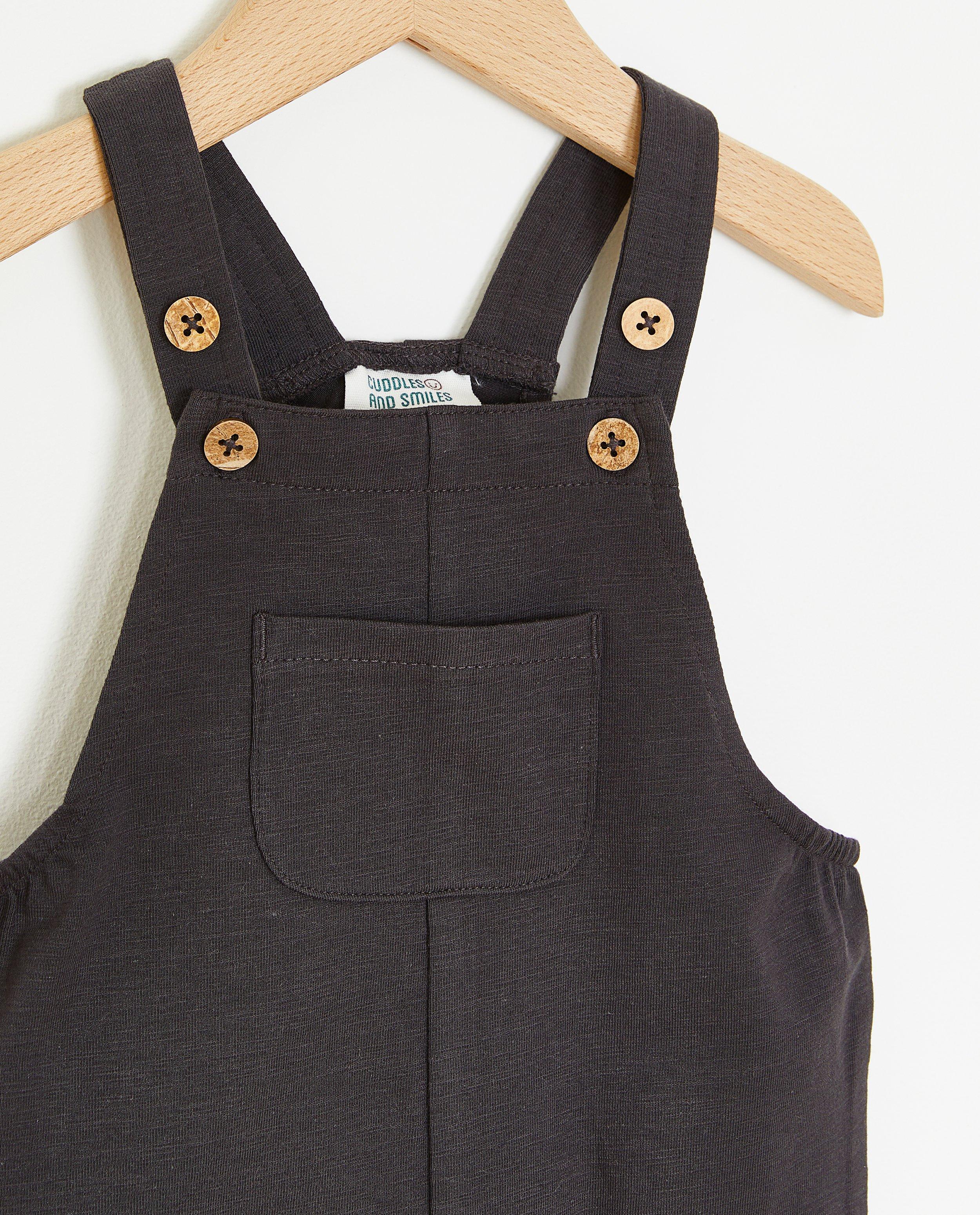 Shorts - Salopette gris foncé