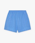 Shorts - Short bleu structuré
