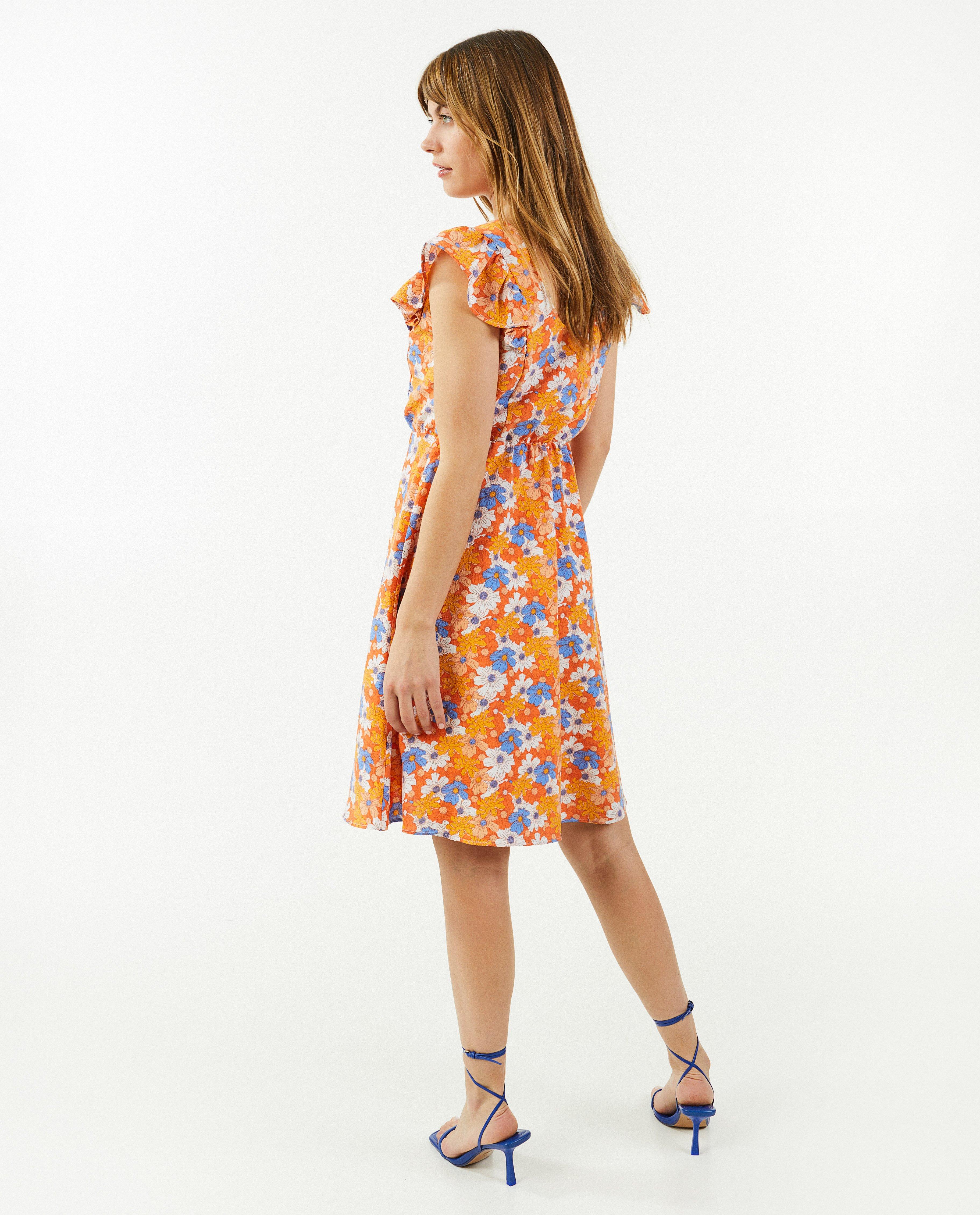 Kleedjes - Jurk met bloemenprint