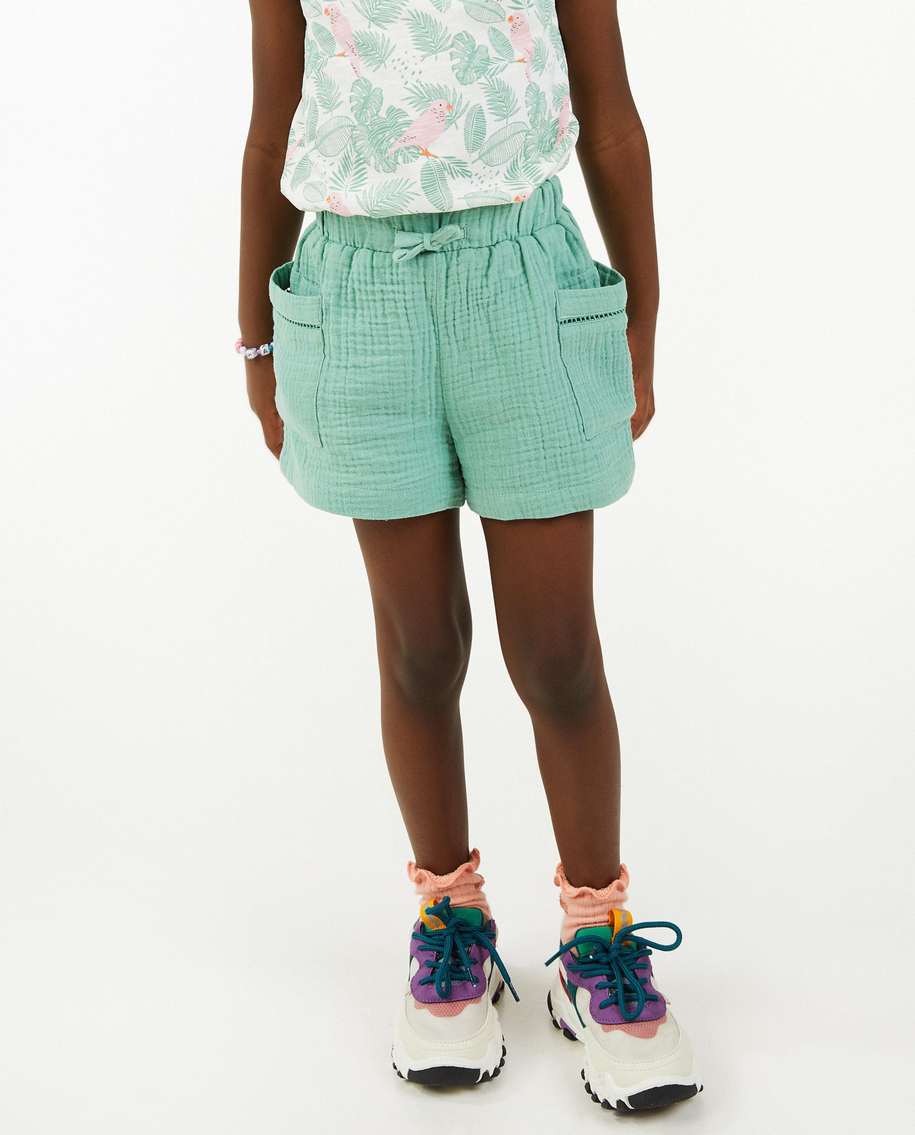 Shorts - Short vert en tétra