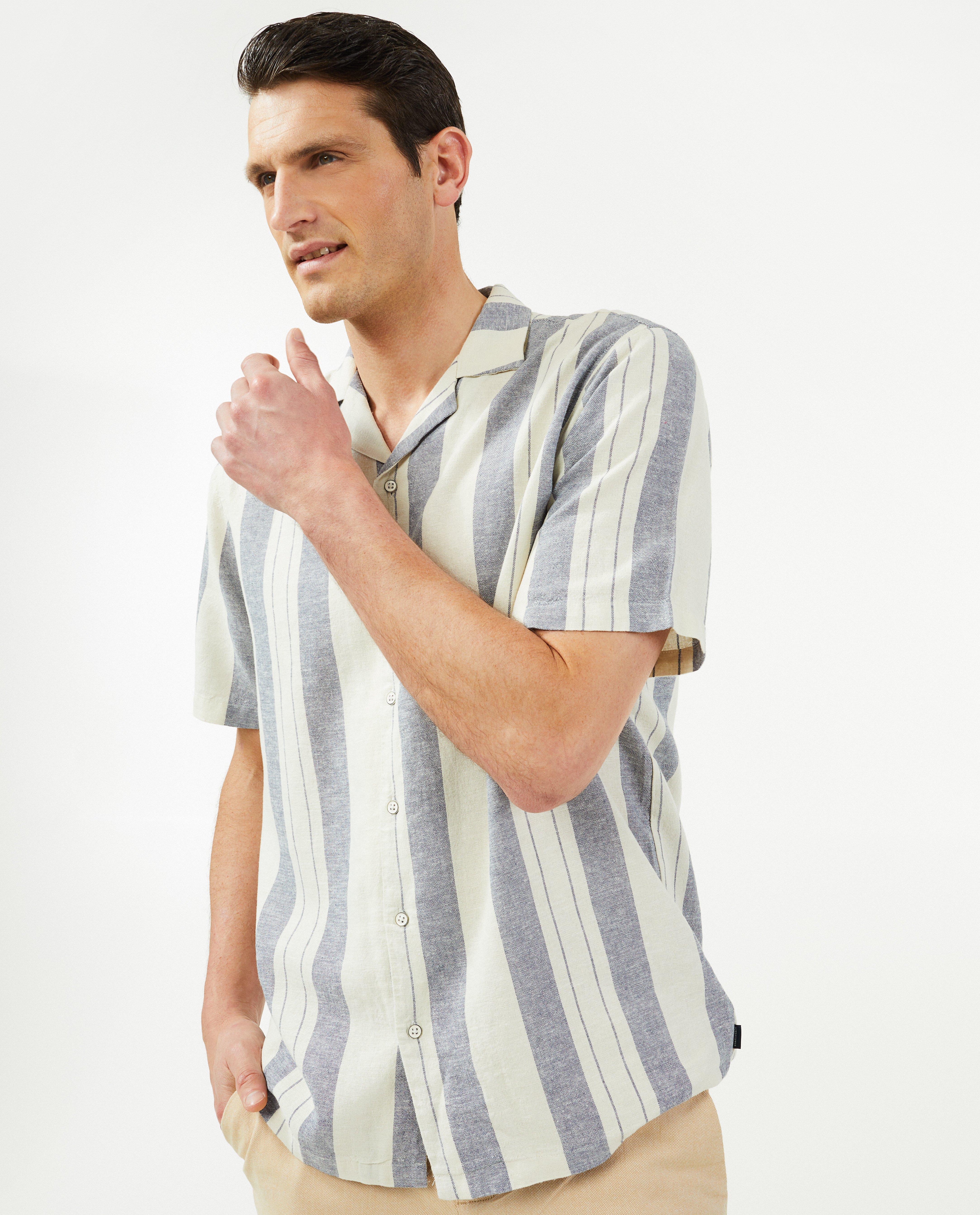 Chemises - Chemise en lin mélangé