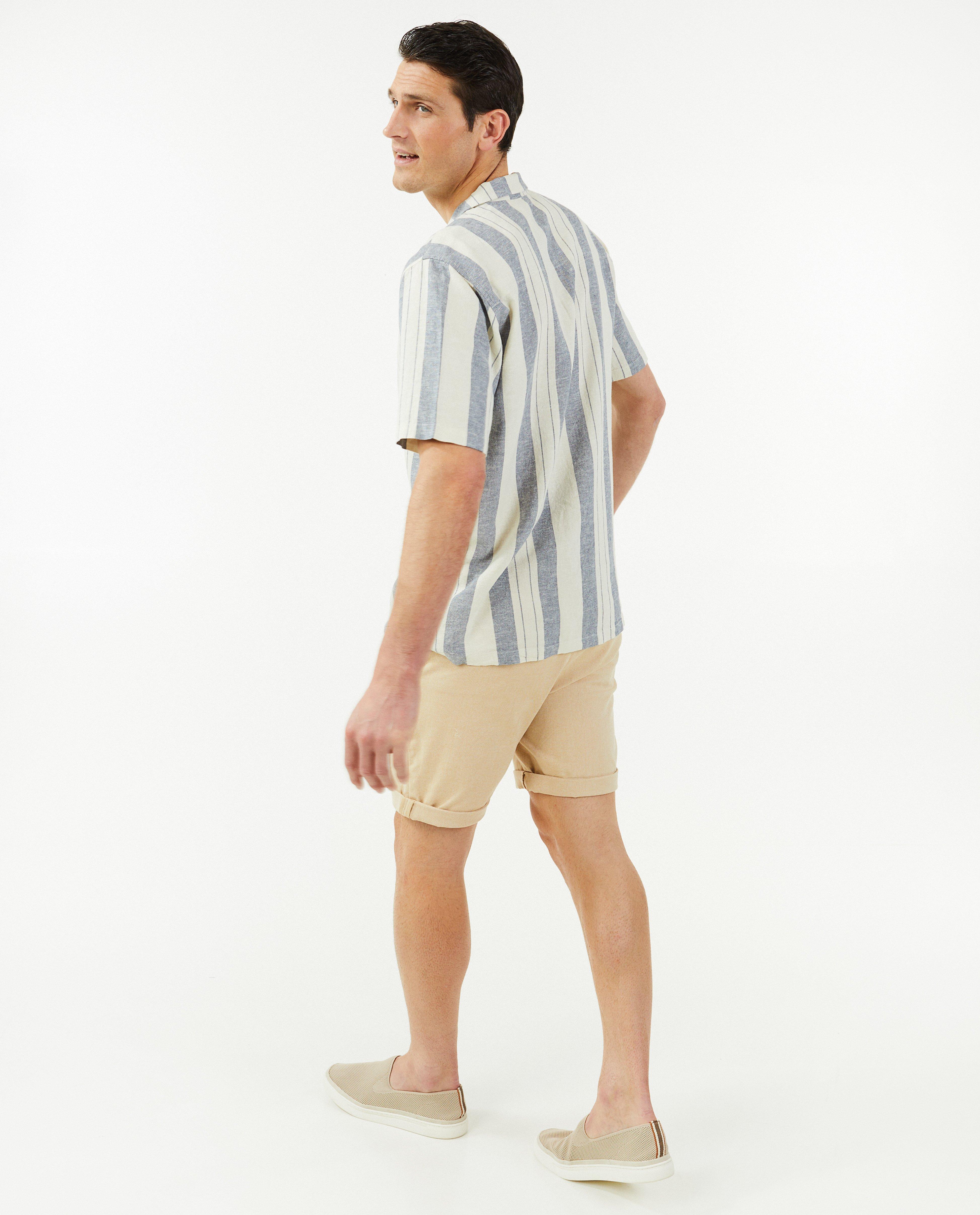 Chemises - Chemise en lin mélangé
