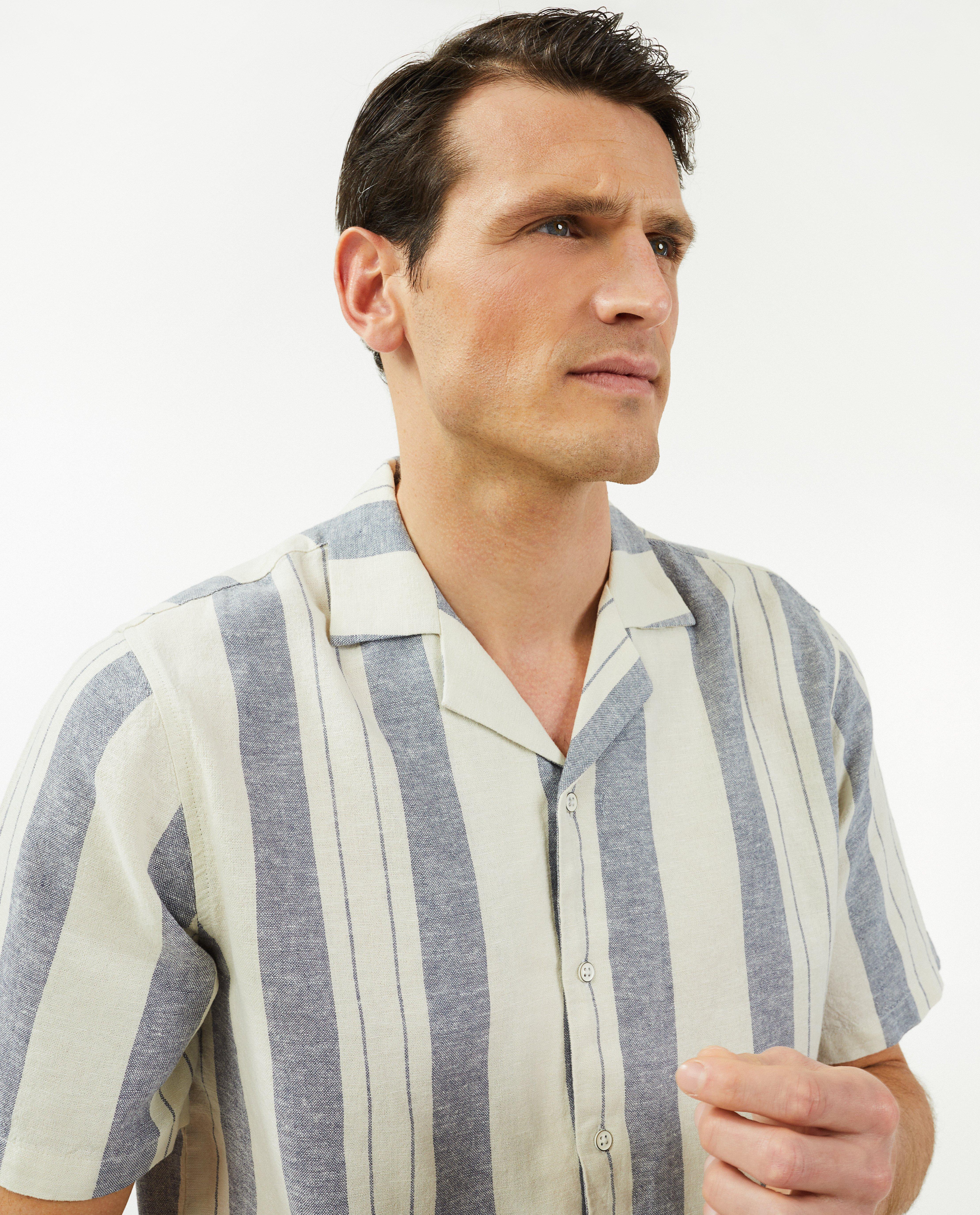 Chemises - Chemise en lin mélangé