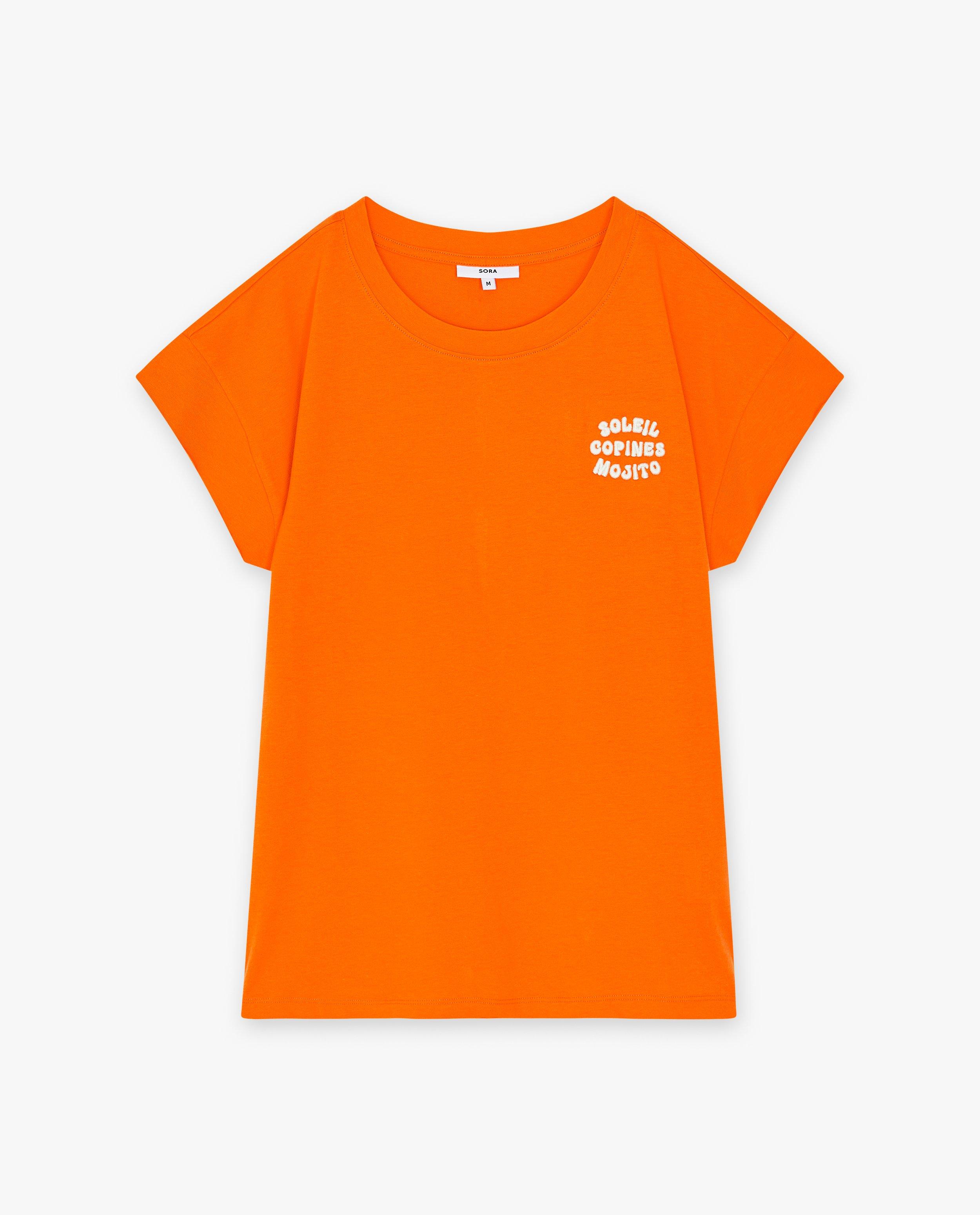 T-shirts - T-shirt à inscription en relief