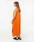 Kleedjes - Oranje maxi-jurk