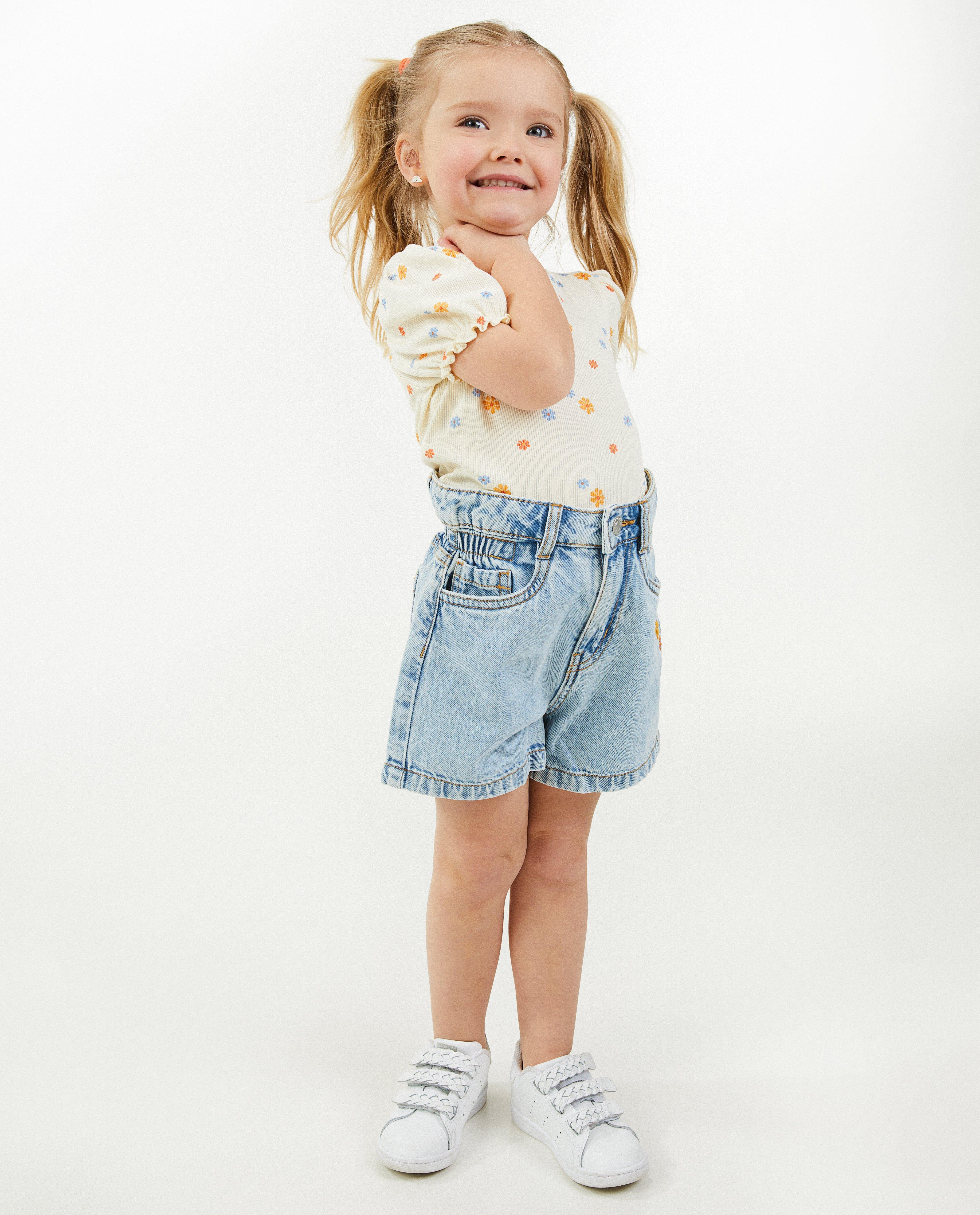 T-shirt côtelé, 2-7 ans - null - Milla Star