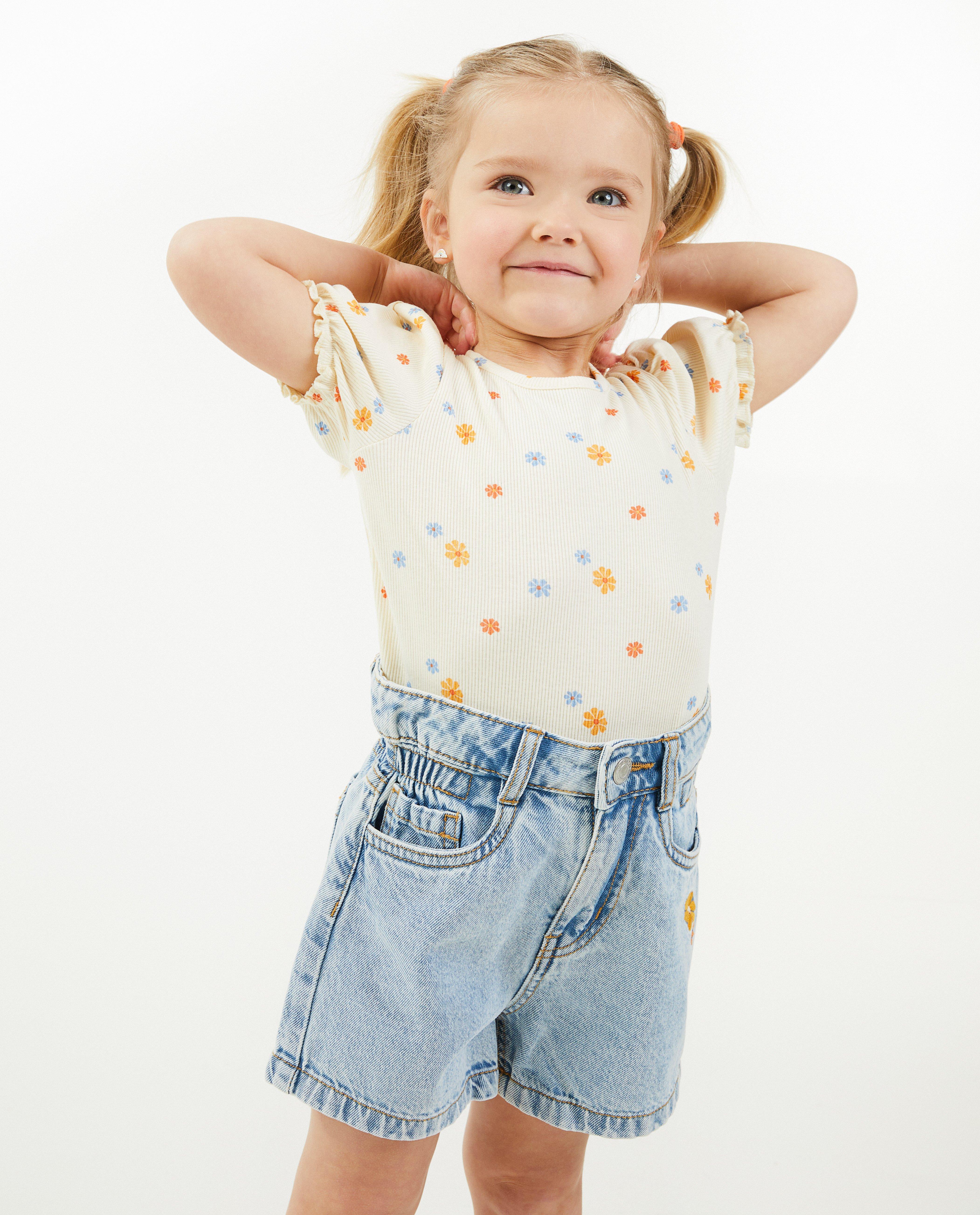 T-shirts - T-shirt côtelé, 2-7 ans