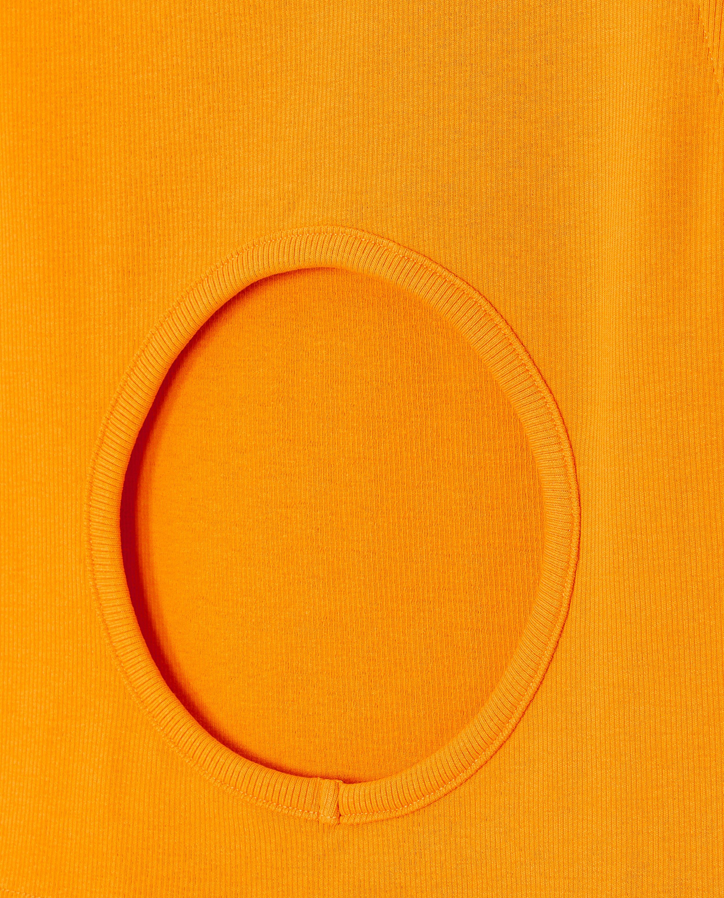 T-shirts - Cropped top met rib