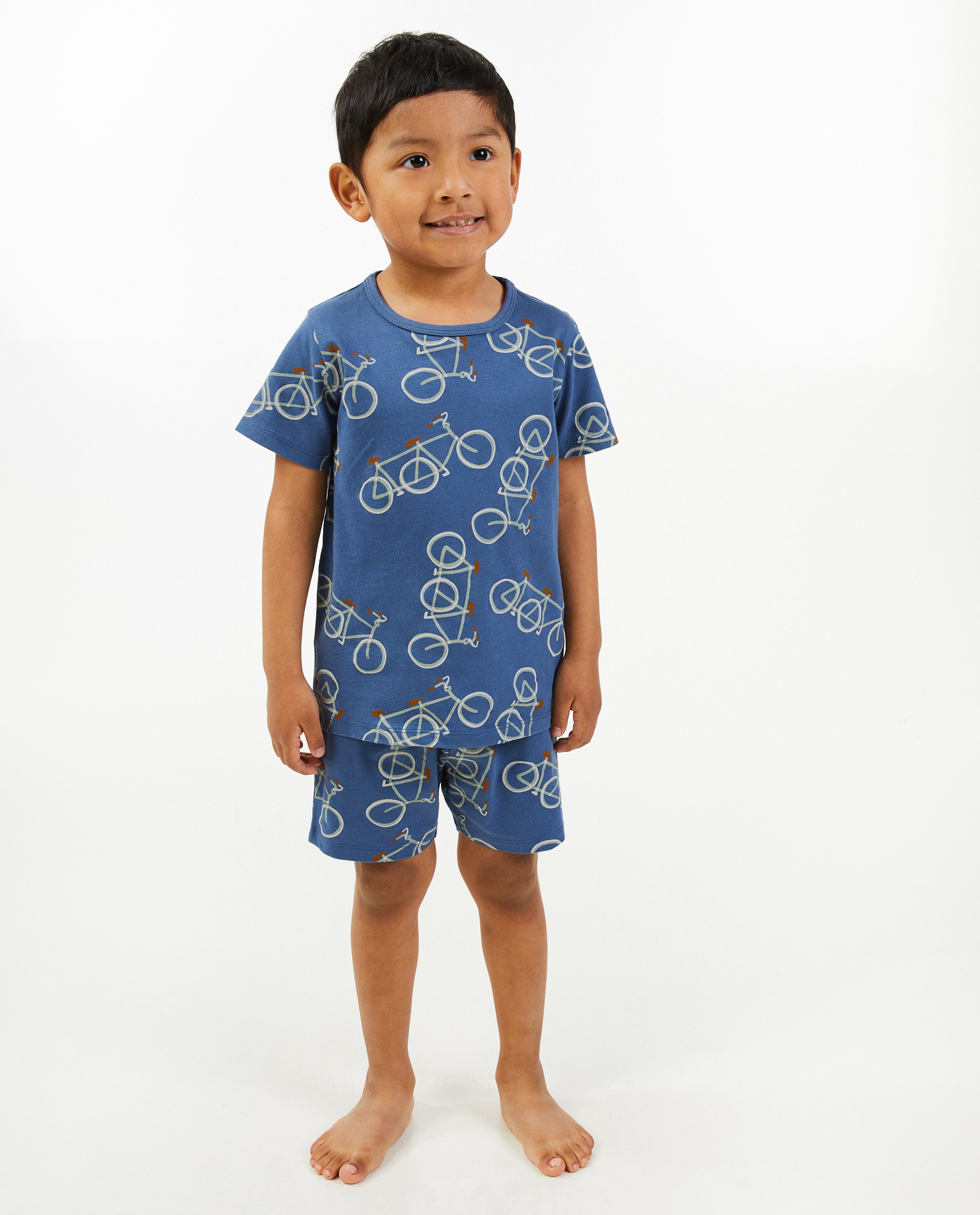 Pyjama met tandemprint, 2-7 jaar - null - Familystories