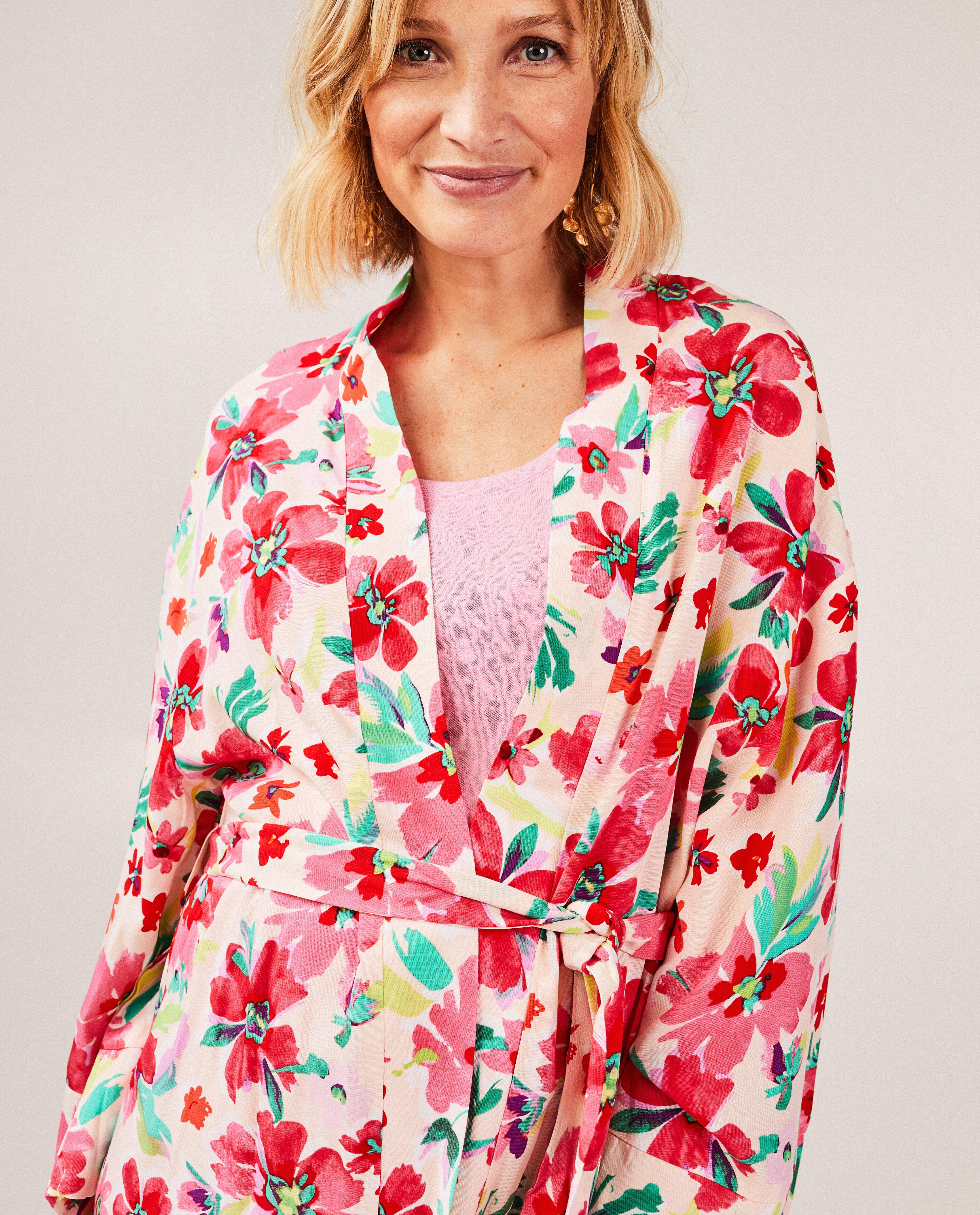Blazers - Kimono met bloemenprint, zwangerschap