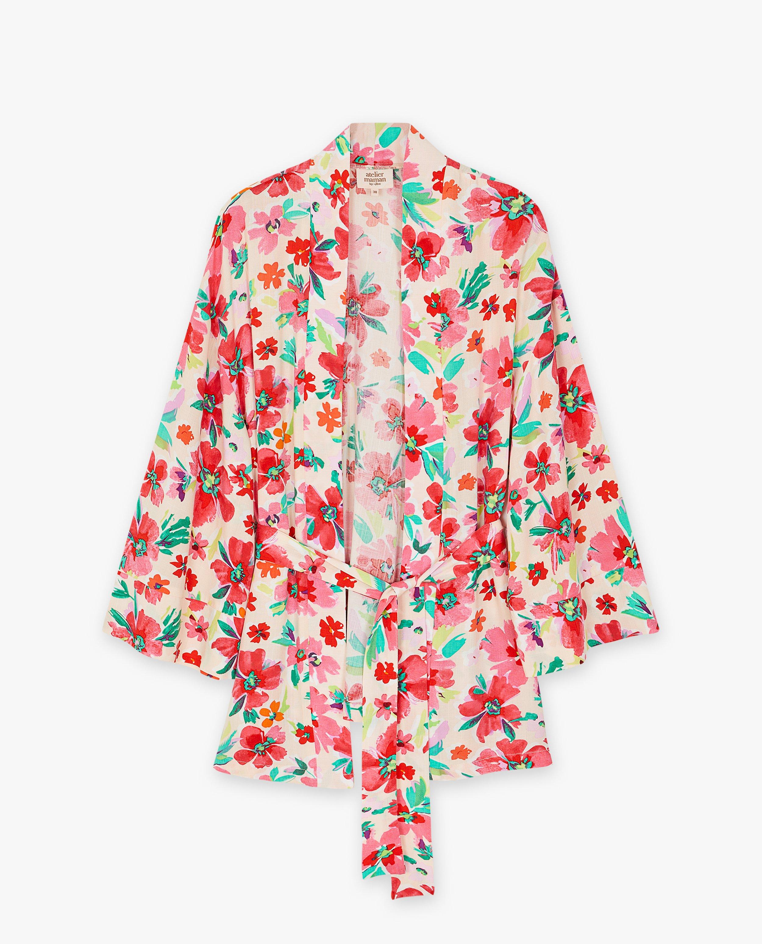 Blazers - Kimono met bloemenprint, zwangerschap