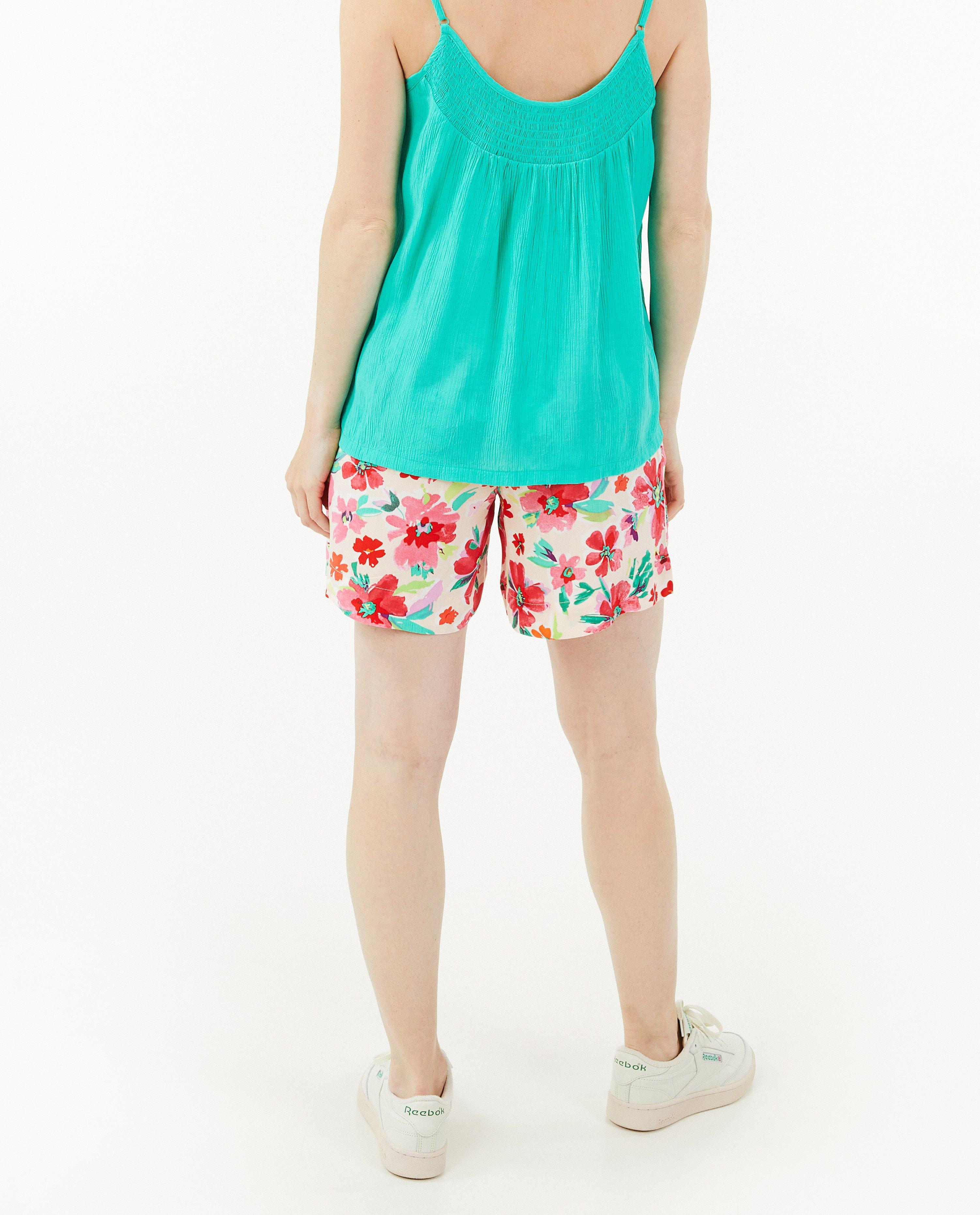 Short met bloemenprint - Product Detail - lichtroze - afbeelding nummer 3