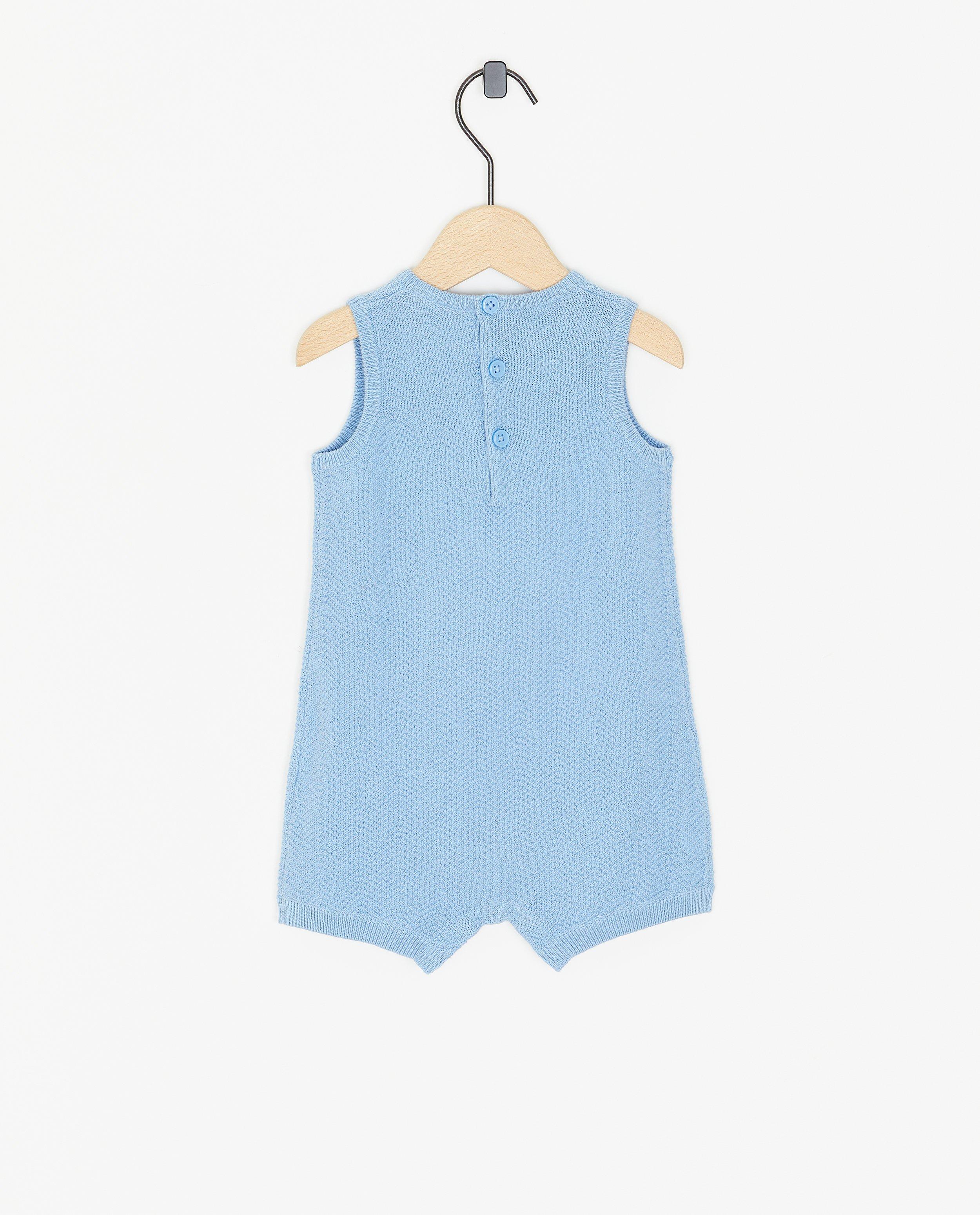 Jumpsuit - Gebreide jumpsuit met structuur