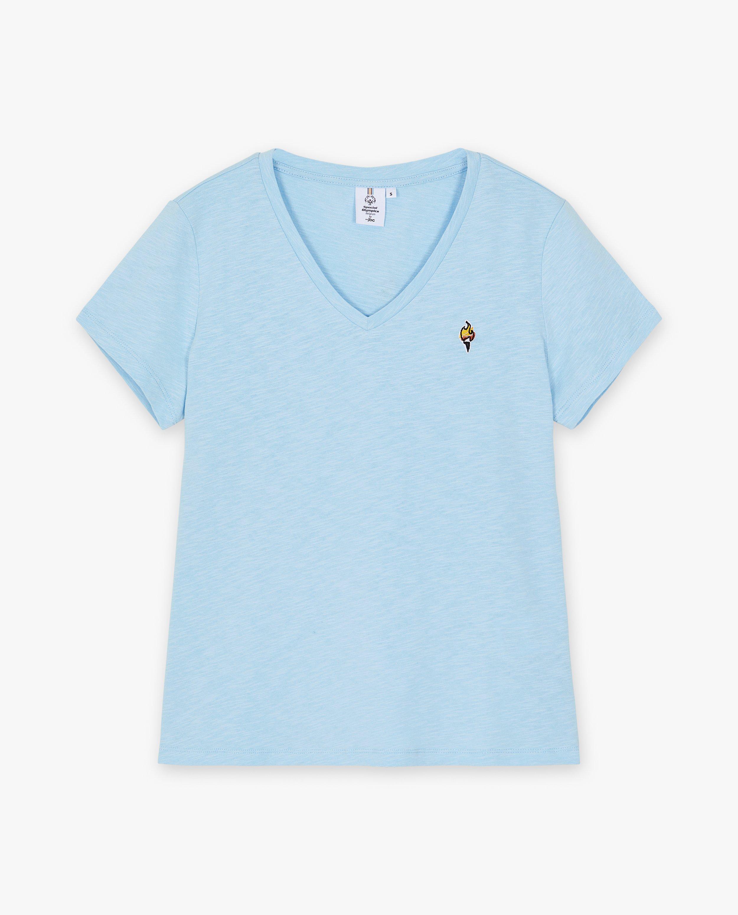 T-shirts - T-shirt met geborduurd logo