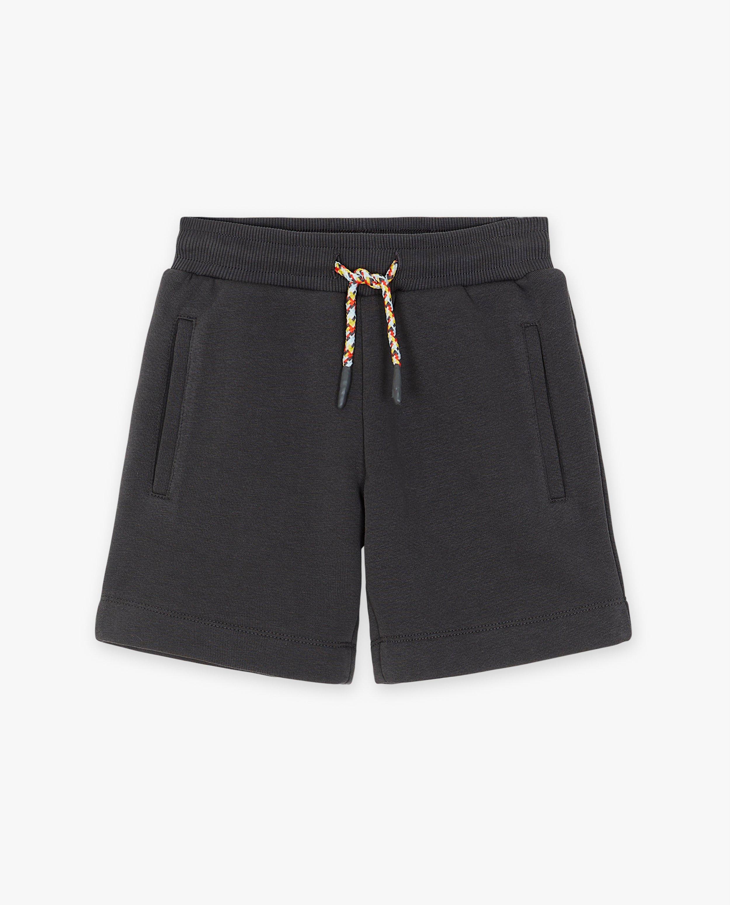 Shorten - Donkergrijze short, 2-7 jaar