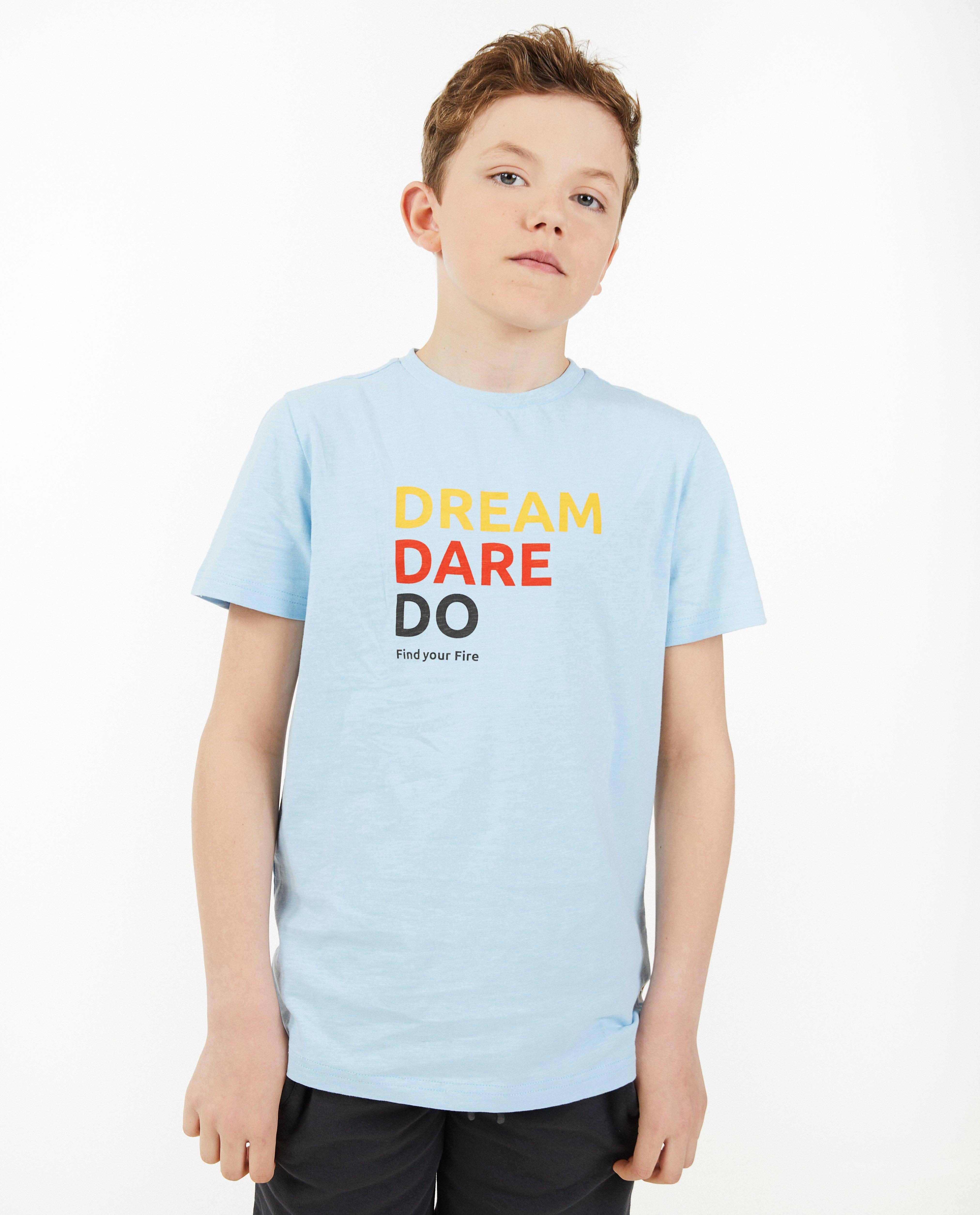 T-shirts - T-shirt Dream Dare Do, 7-14 jaar