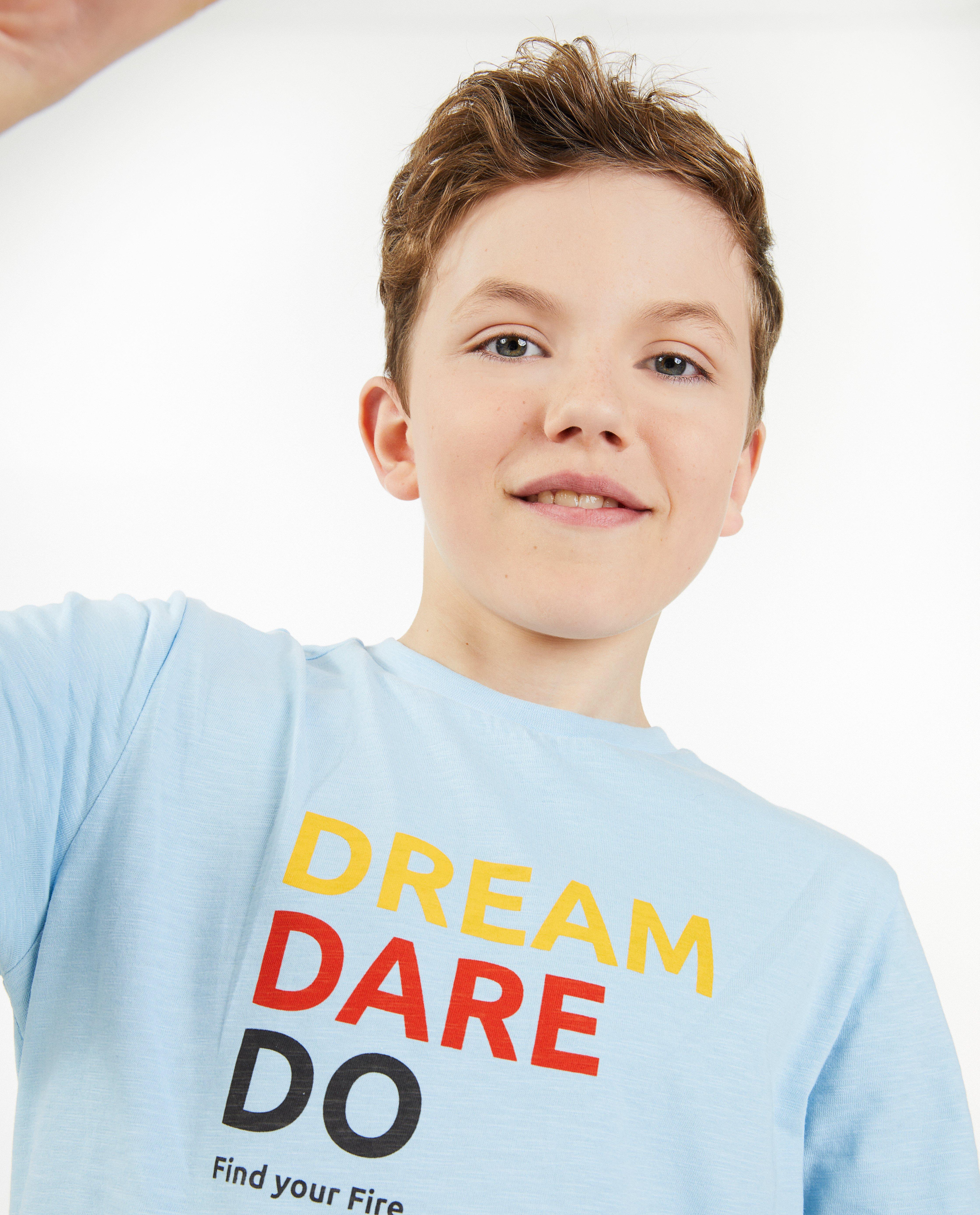 T-shirts - T-shirt Dream Dare Do, 7-14 jaar
