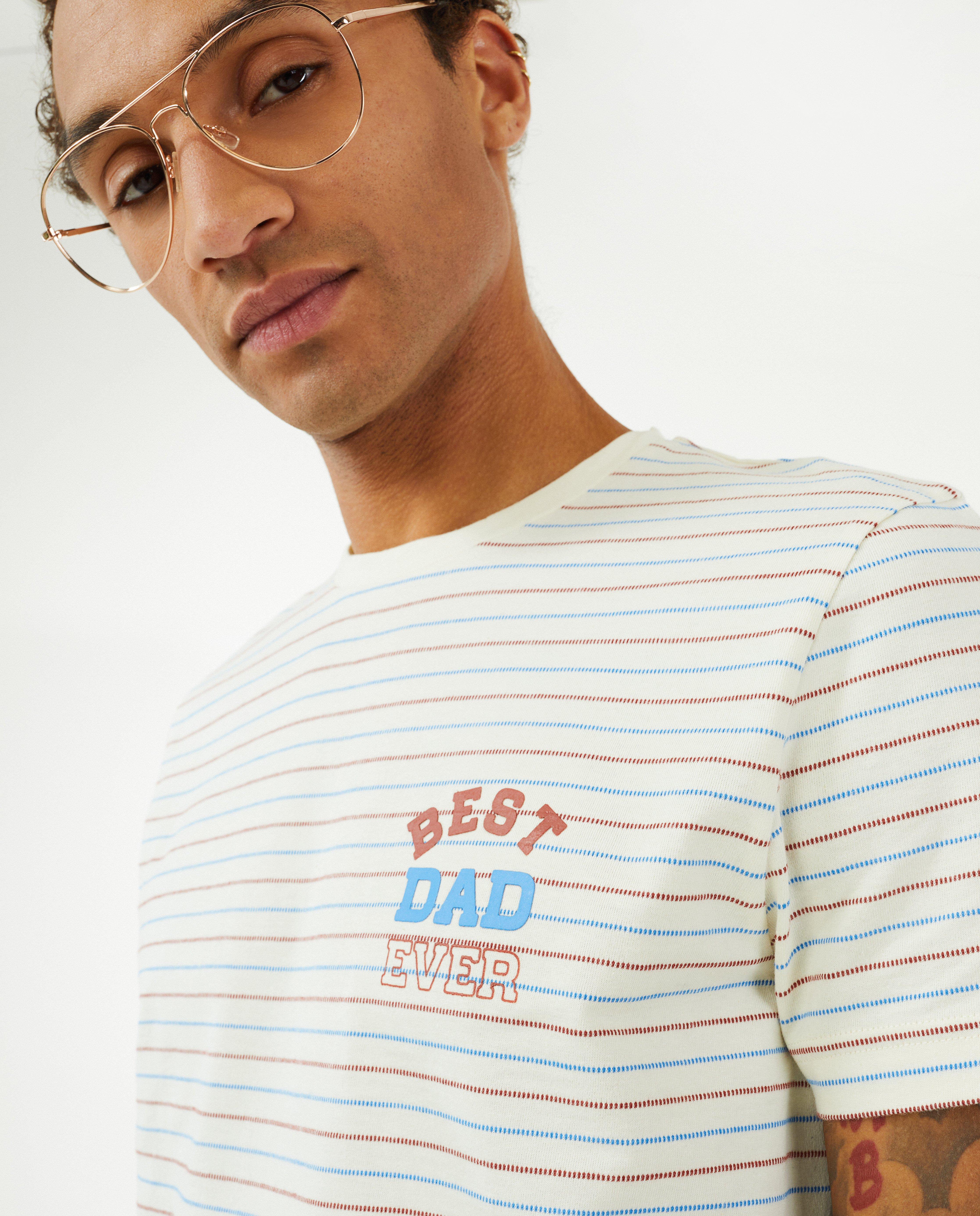 T-shirt Best dad ever, heren - null - Familystories