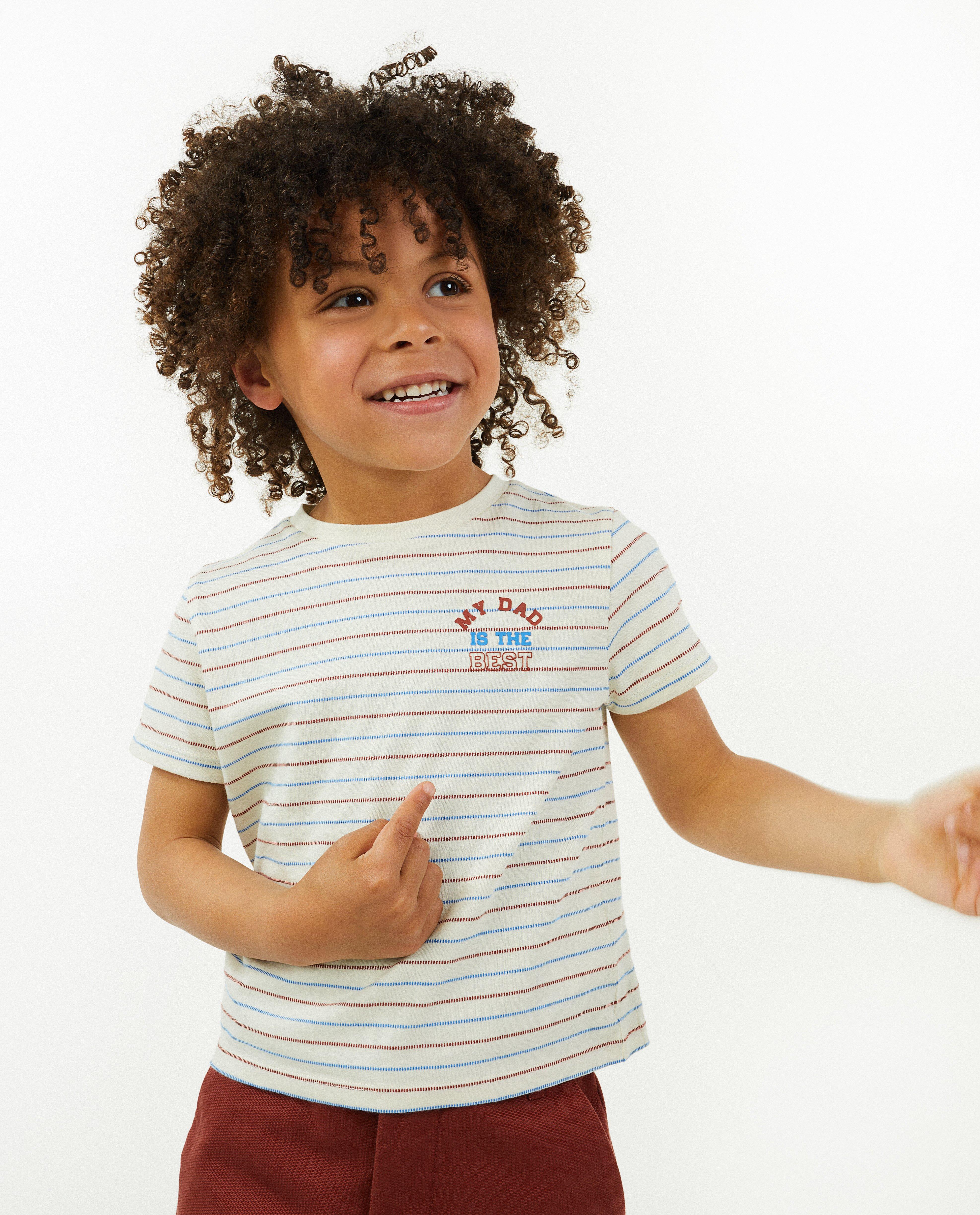 T-shirts - T-shirt My dad is the best, 2-7 jaar
