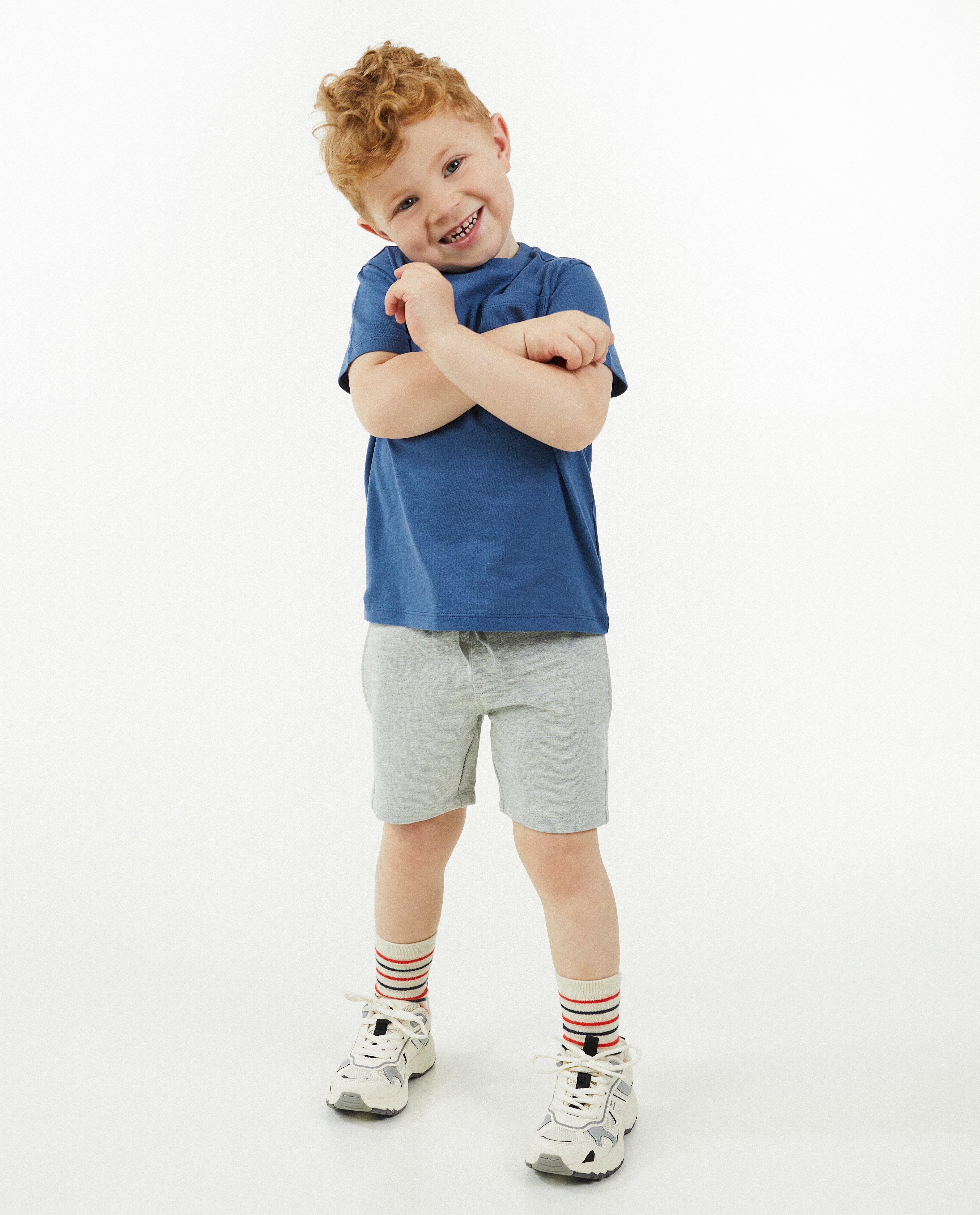 Grijze short van sweatstof - null - Besties