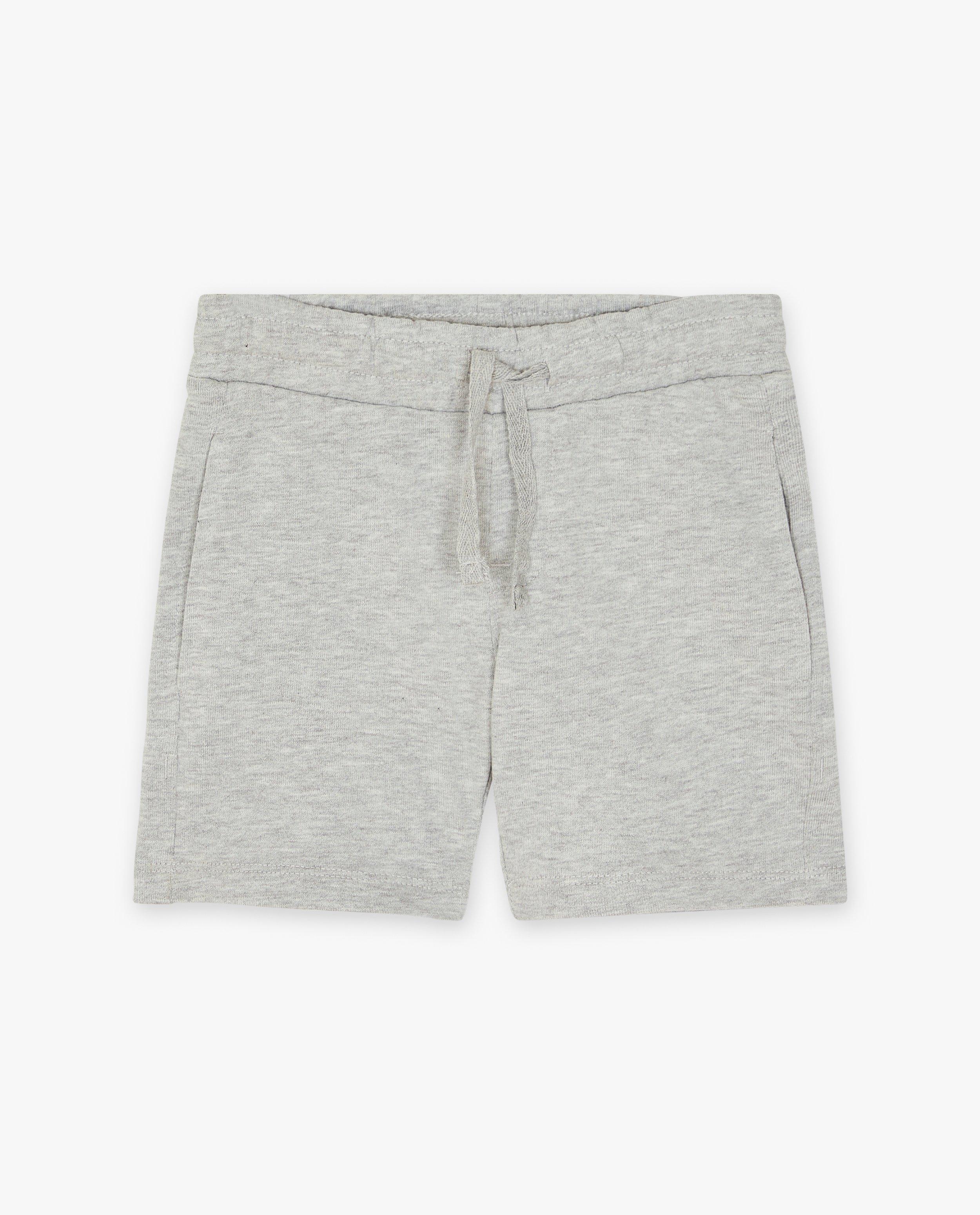 Shorten - Beige short van sweatstof