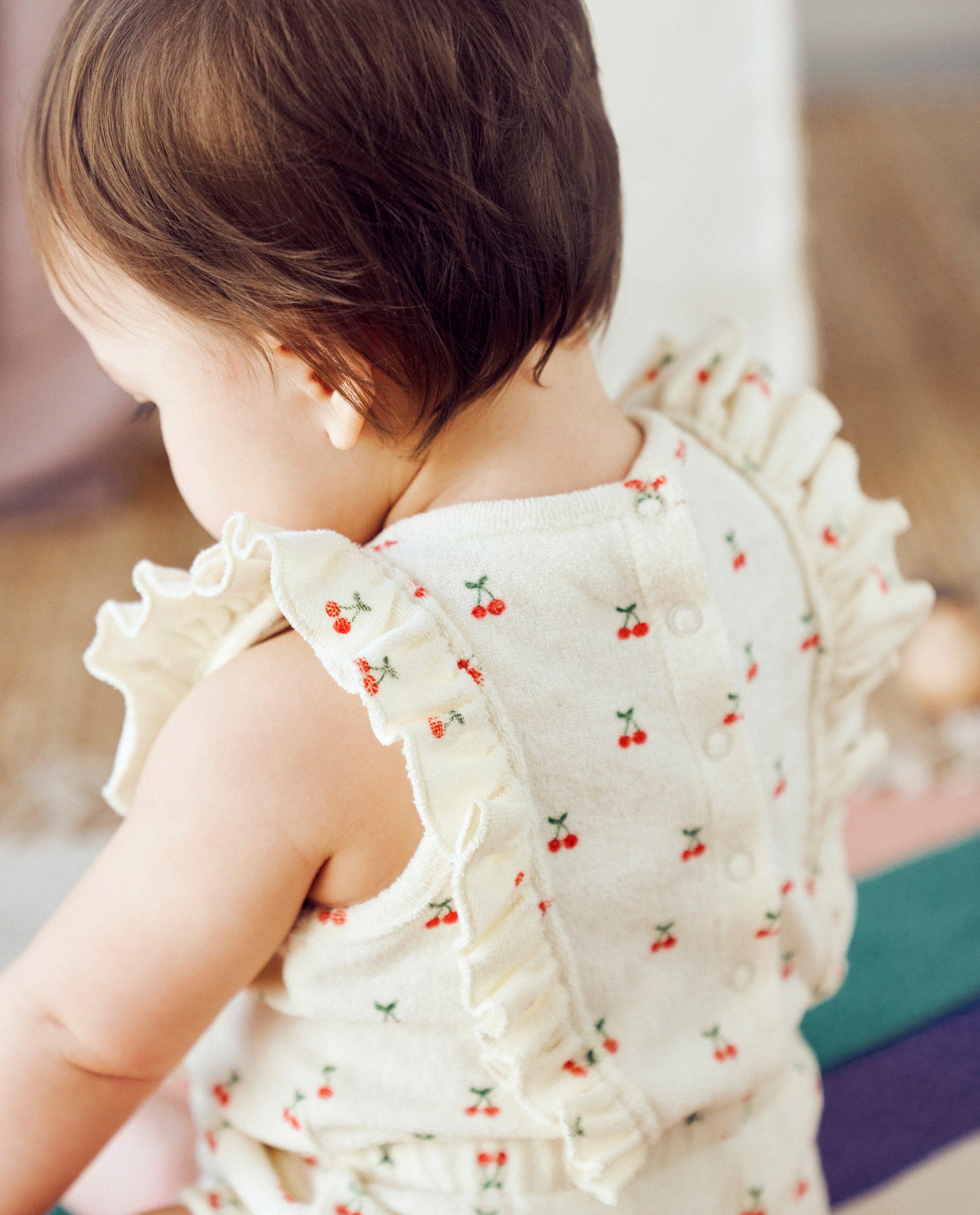 Jumpsuit - Jumpsuit met kersenprint