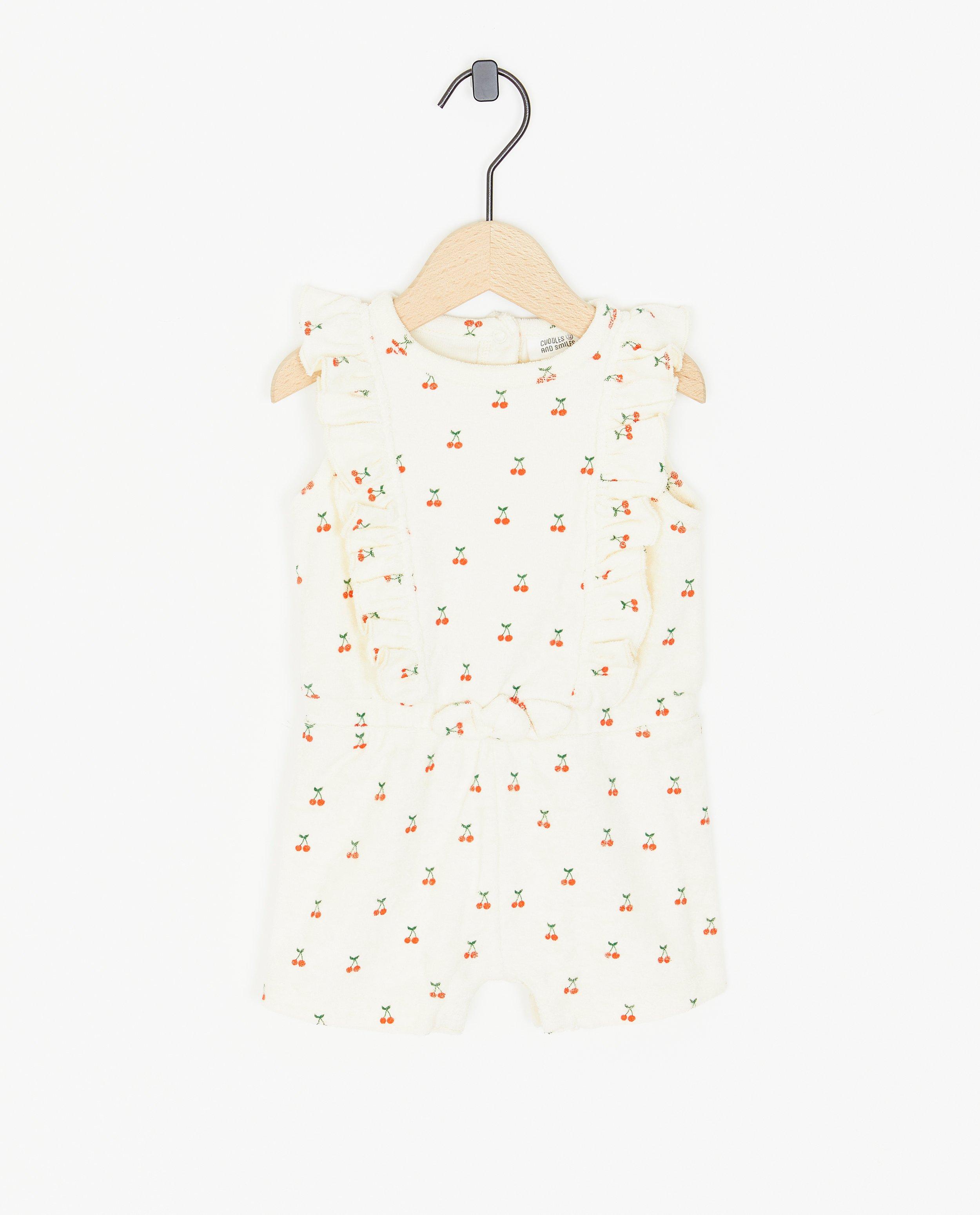 Jumpsuit - Jumpsuit met kersenprint