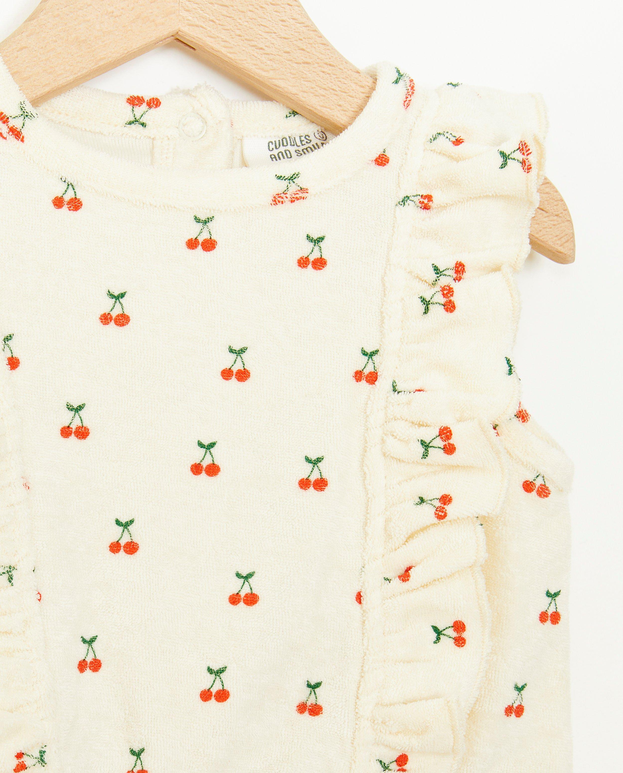 Jumpsuit - Jumpsuit met kersenprint
