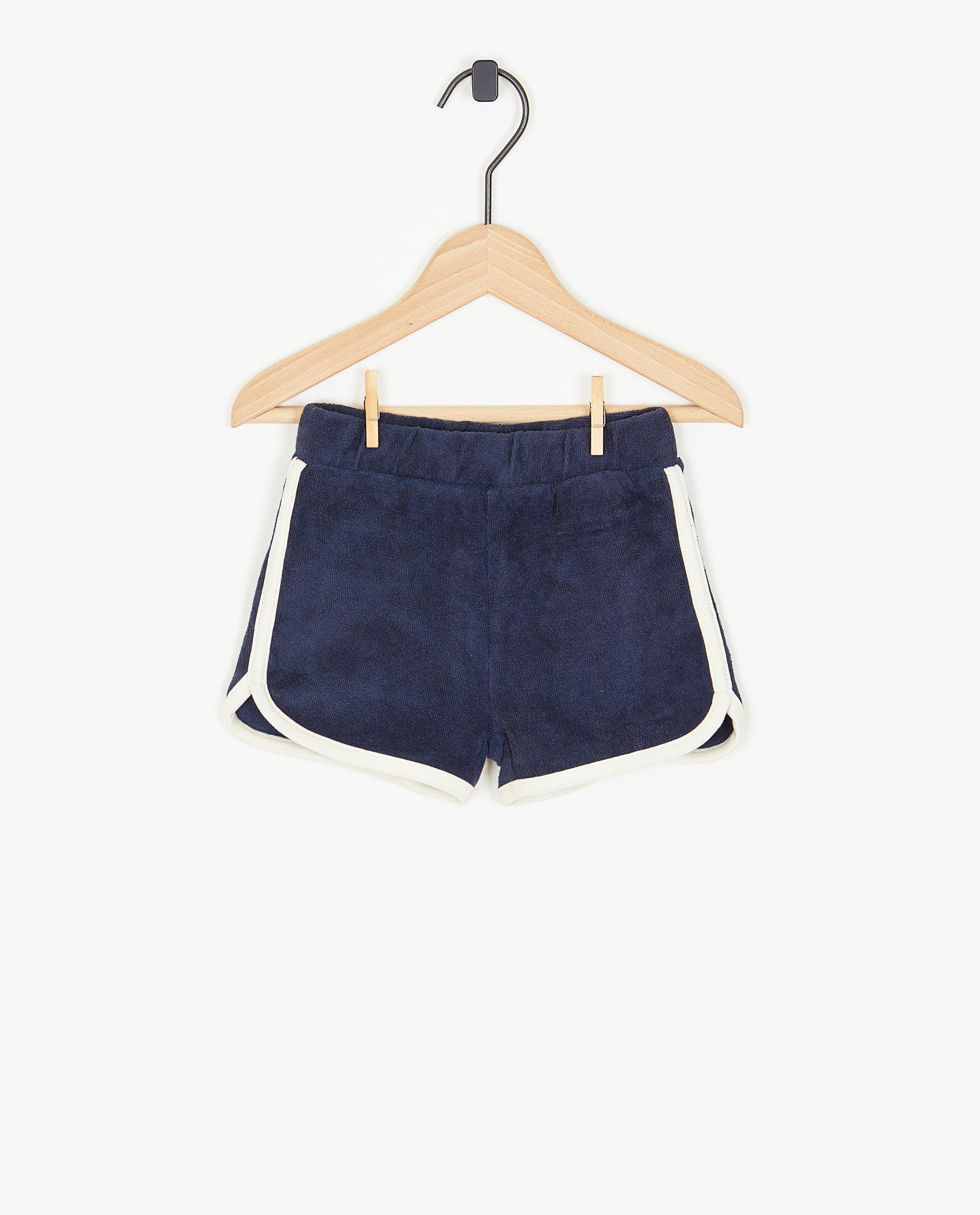 Shorten - Bruine short van spons