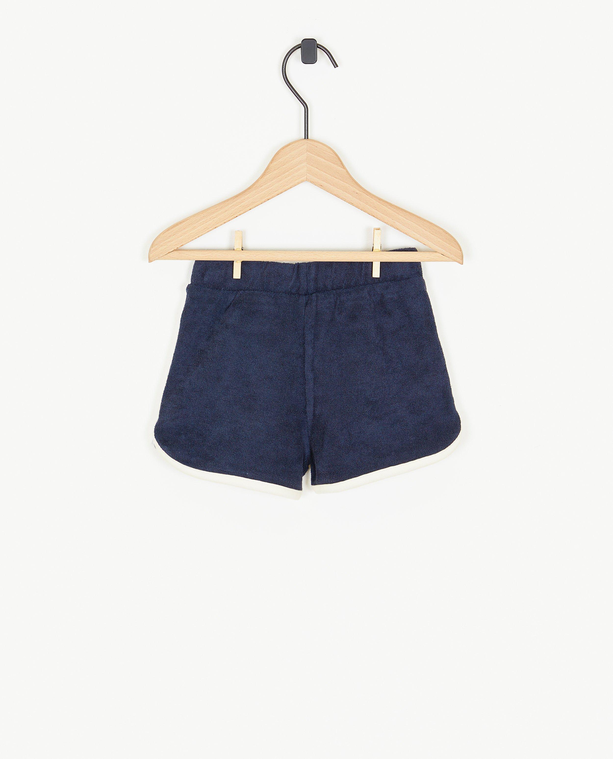 Shorten - Bruine short van spons