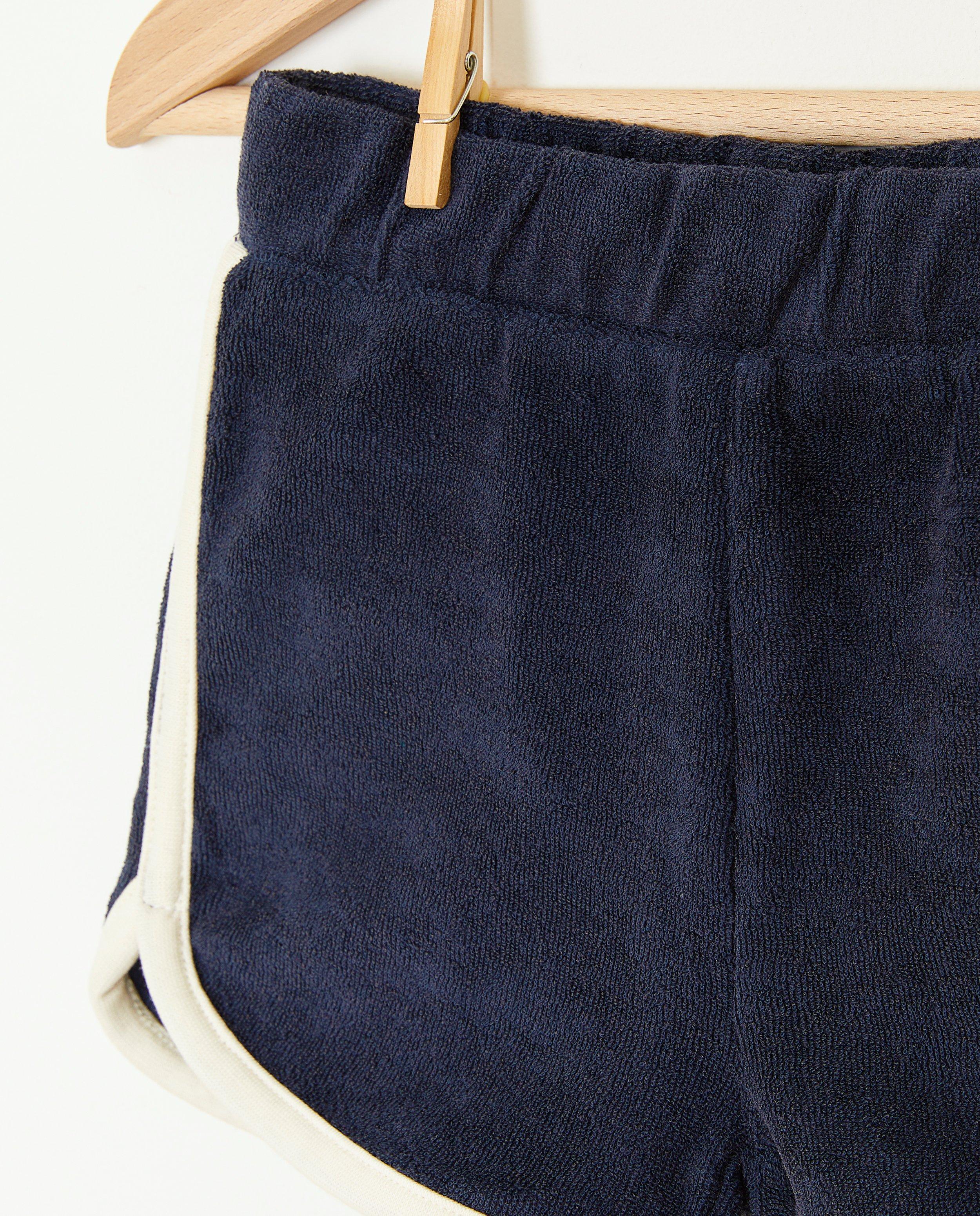 Shorten - Bruine short van spons