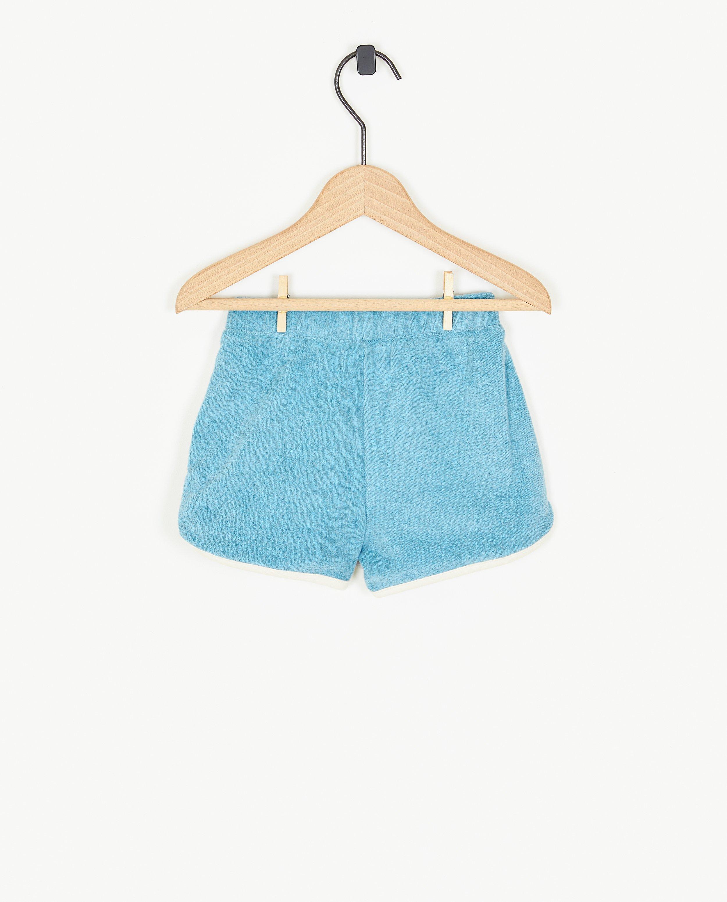 Shorten - Bruine short van spons