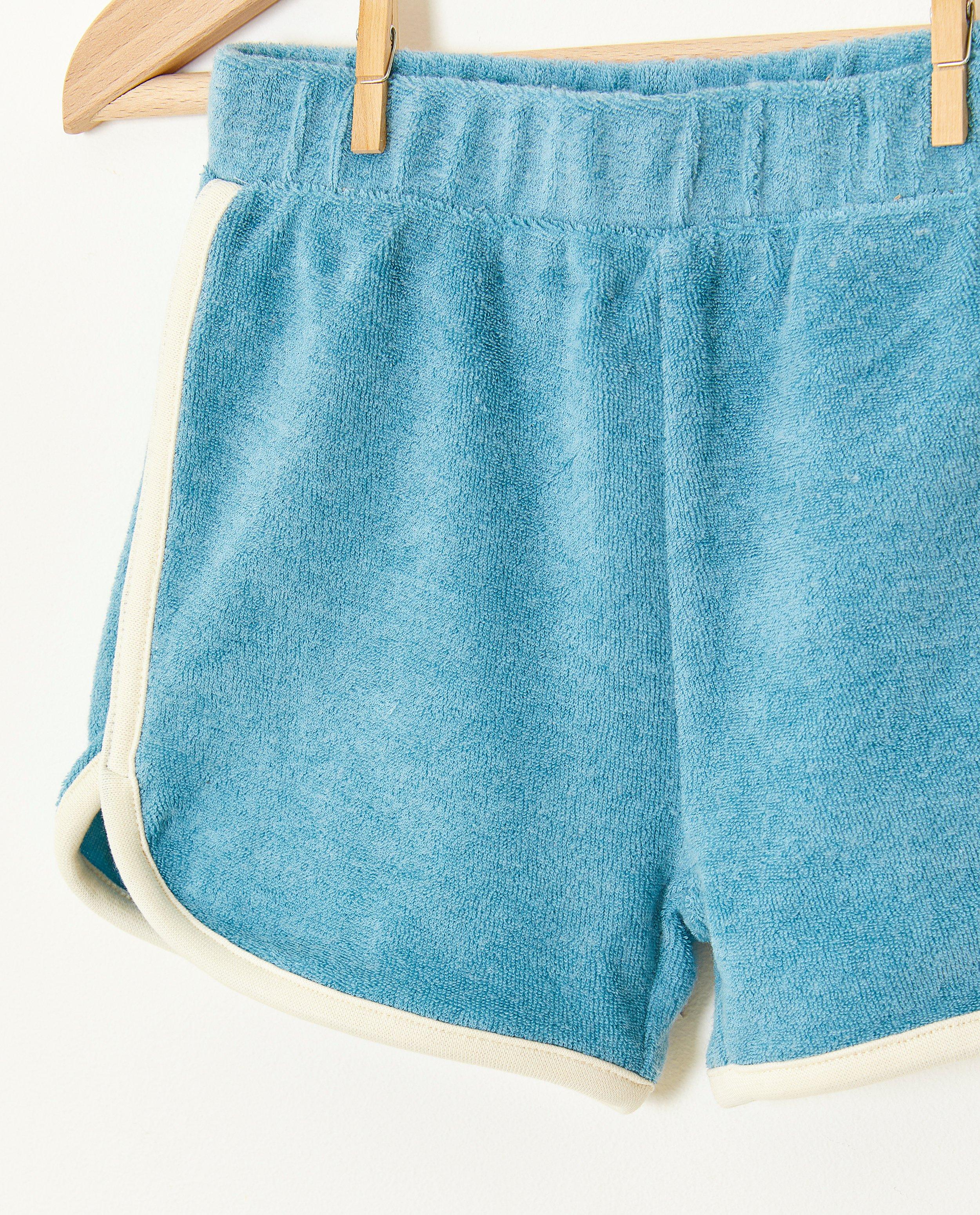 Shorten - Bruine short van spons