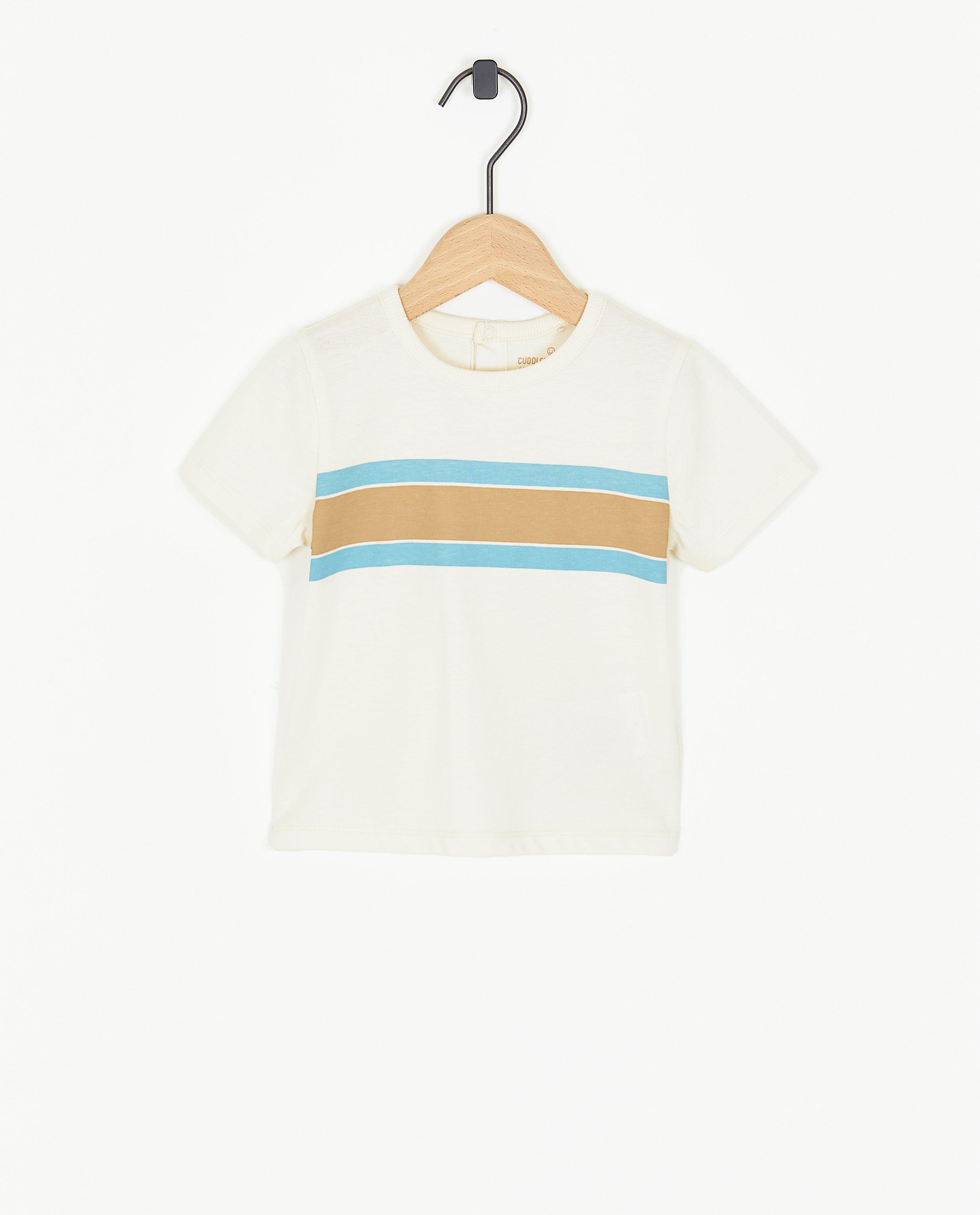 T-shirt met strepen - null - Cuddles and Smiles