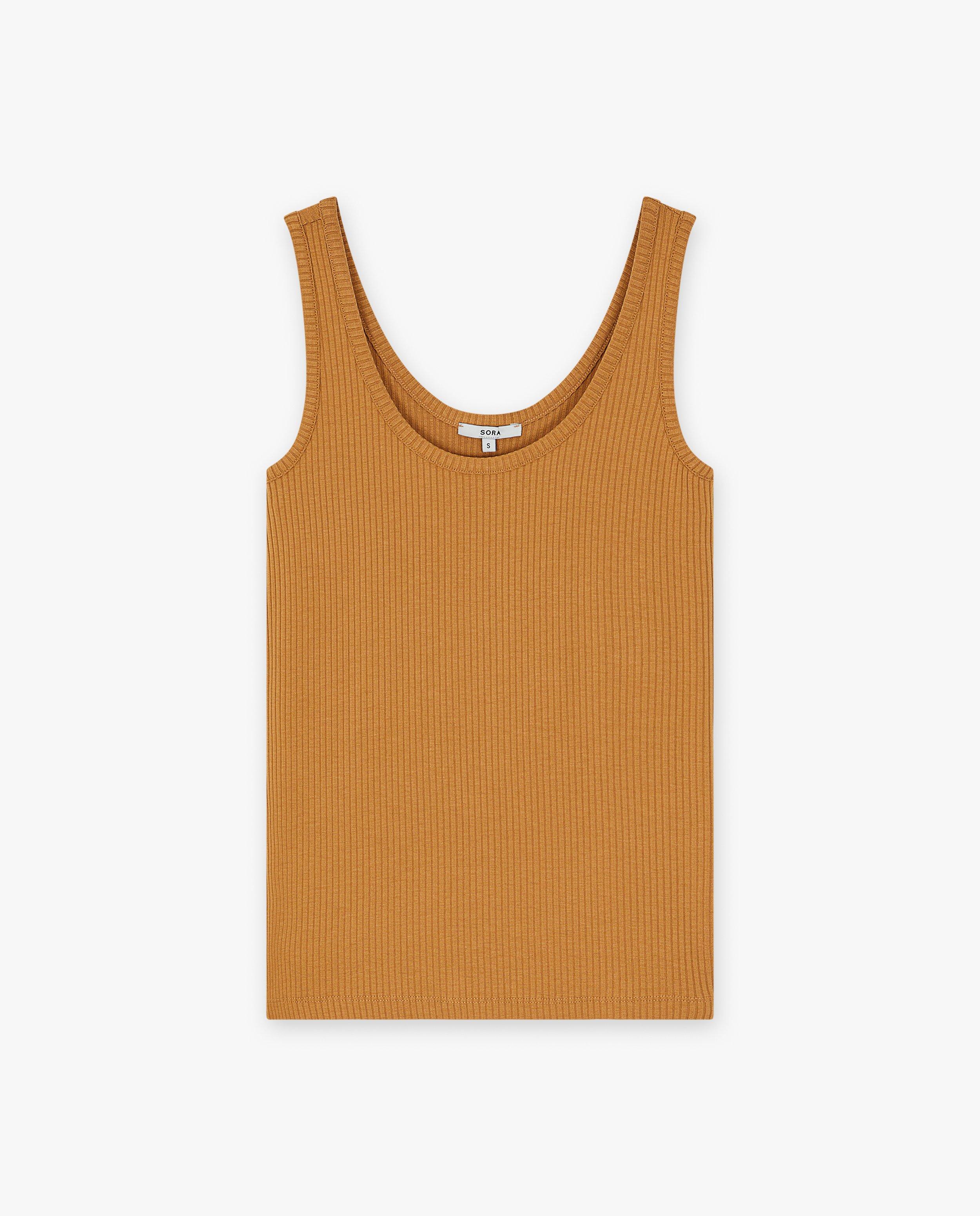 Bruine top met rib - Product Detail - bruin - afbeelding nummer 5