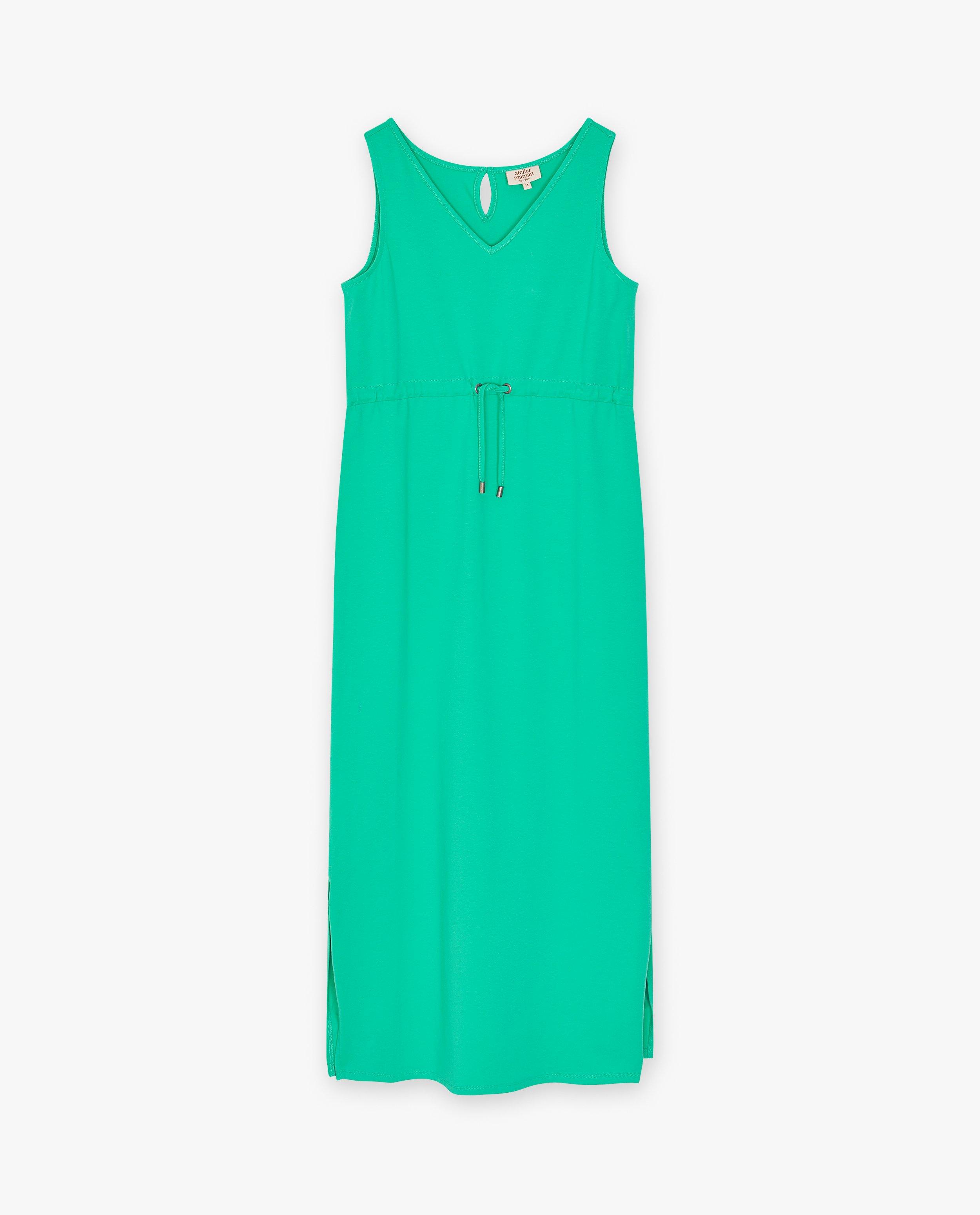 Robes - Robe maxi verte, grossesse