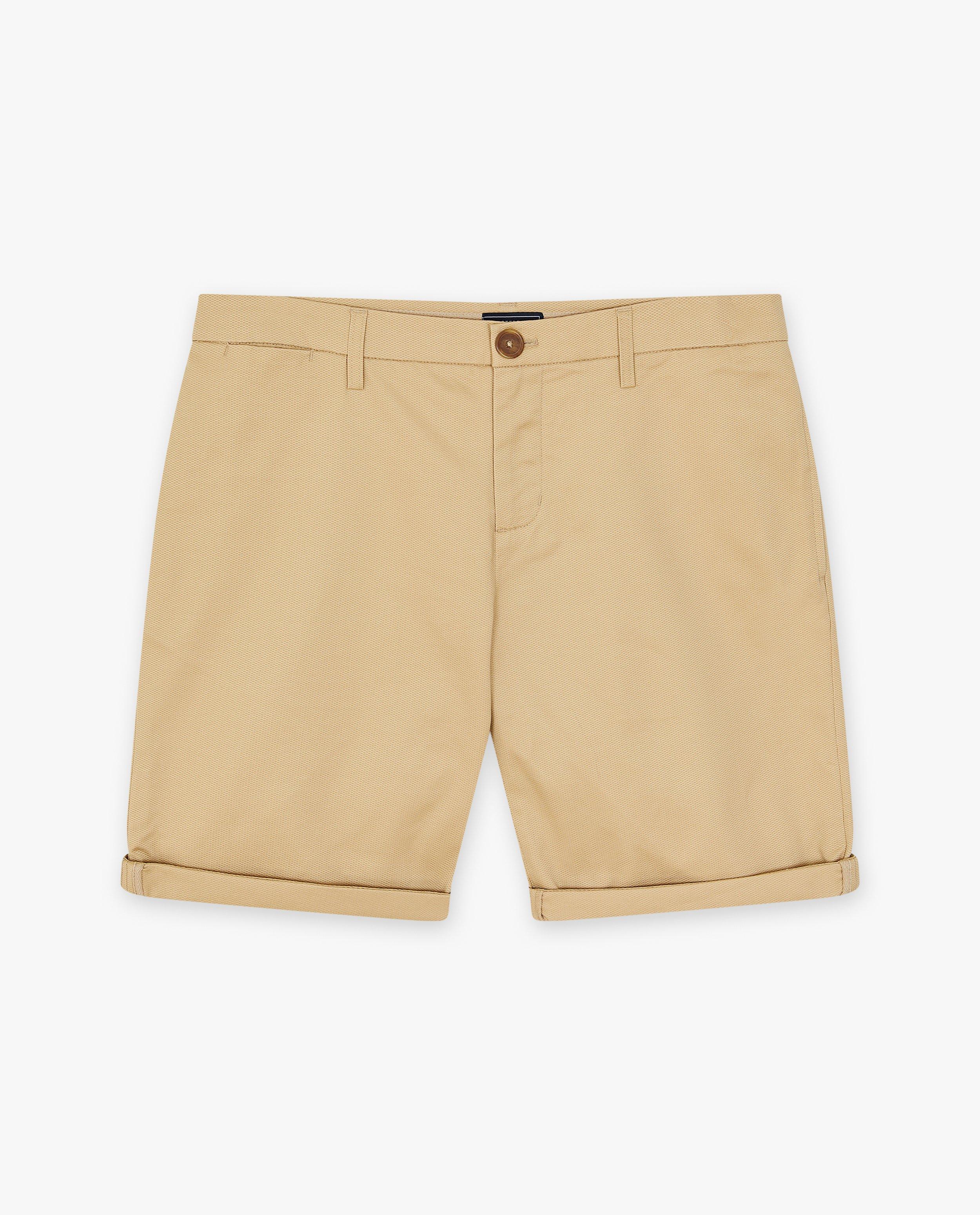 Shorten - Short met structuur, chino fit