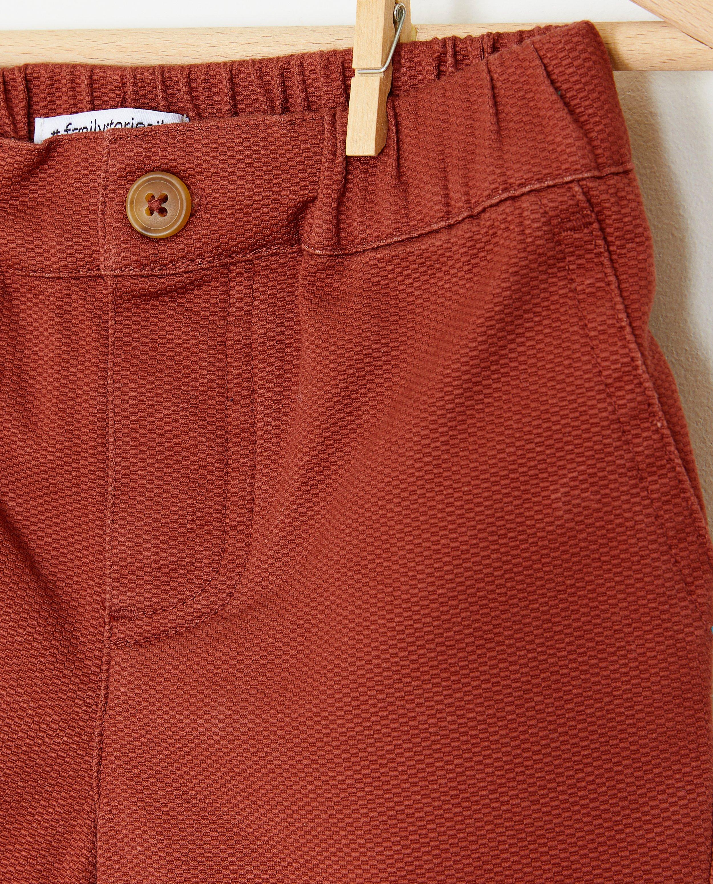 Shorten - Donkerrode short, baby