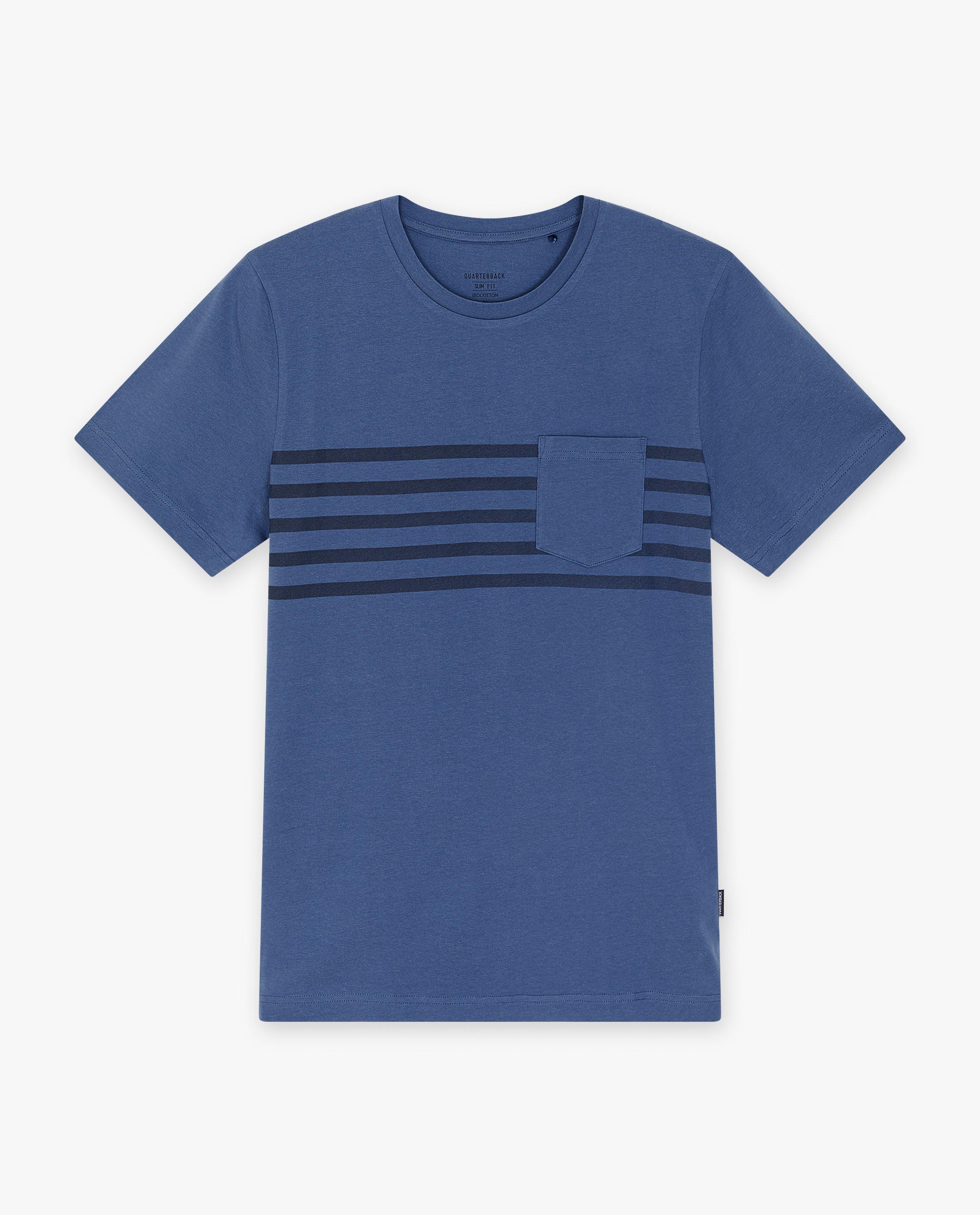 T-shirt à rayures - Détails du produit - bleu foncé - image numéro 5