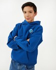 Sweaters - Blauwe sweater met patch
