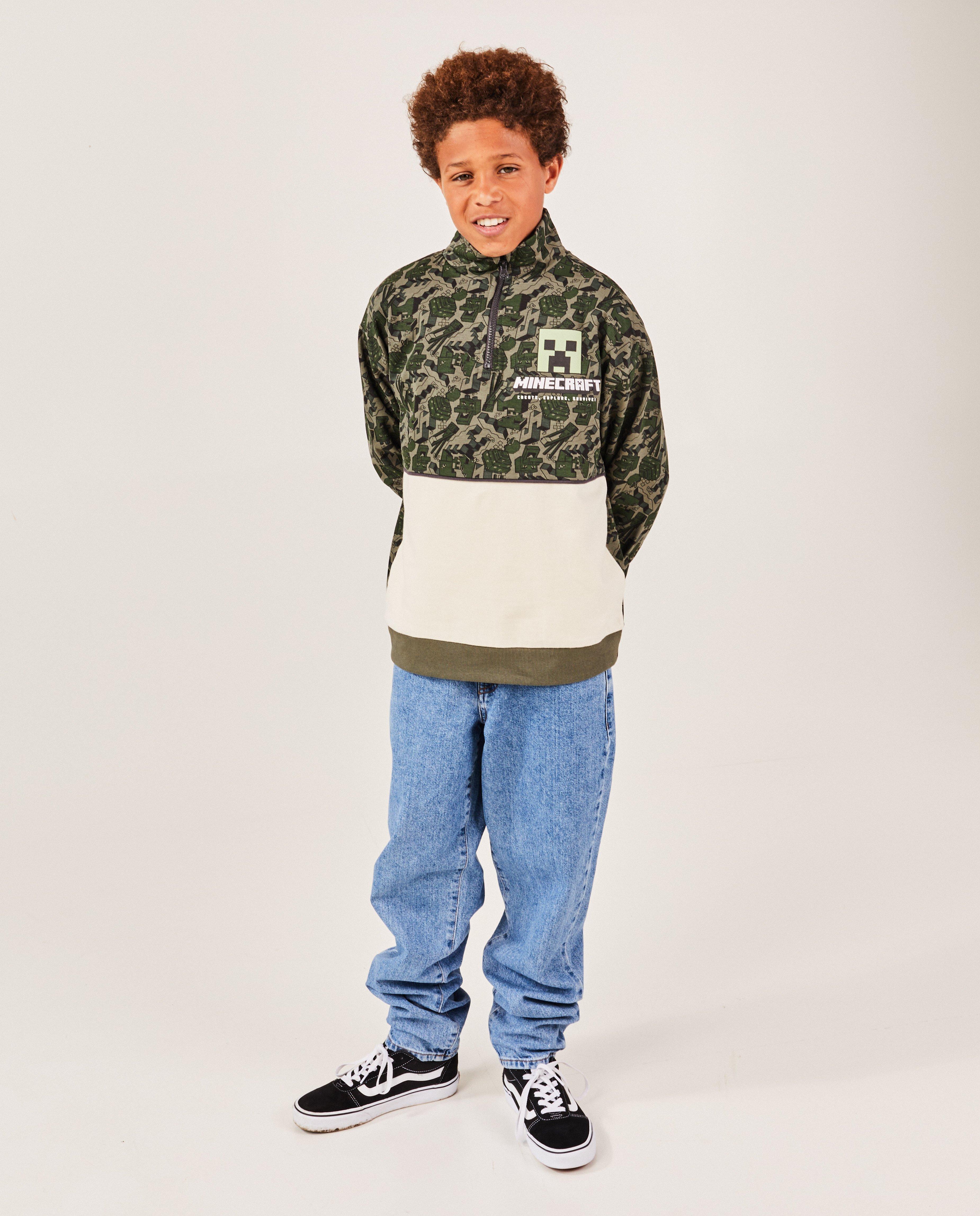 Sweater met rits Minecraft - null - Minecraft