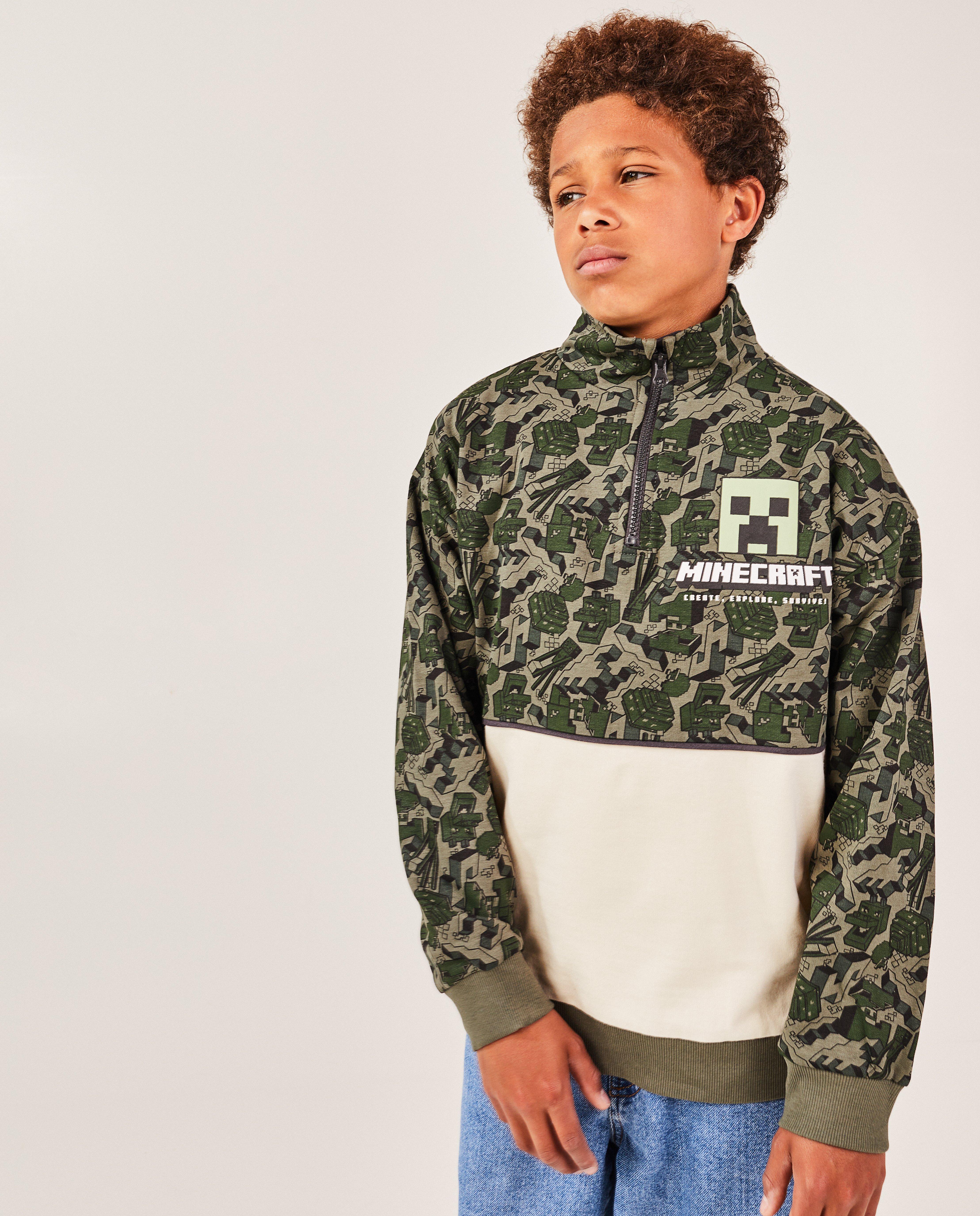 Sweaters - Sweater met rits Minecraft